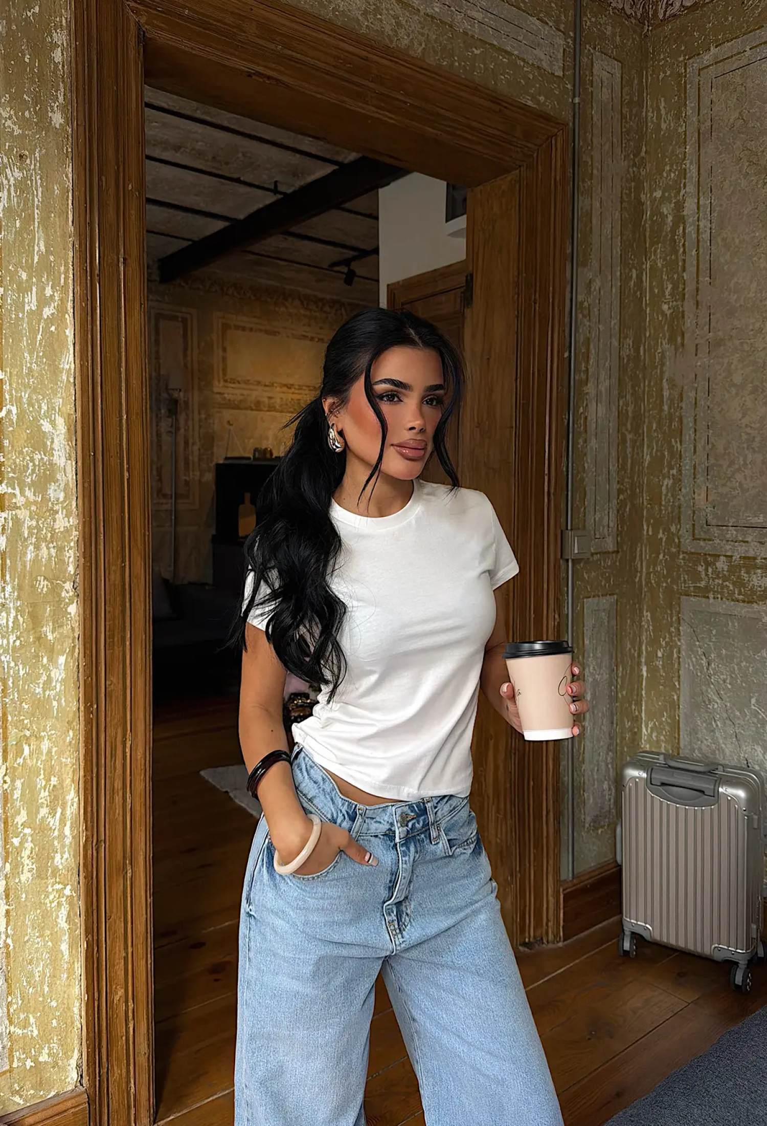 Casual Streetwear Slim Fit Shirt - Brand: EYYO ATELIER - Women & Kids, Baby Clothes Wholesale - TheBS Women