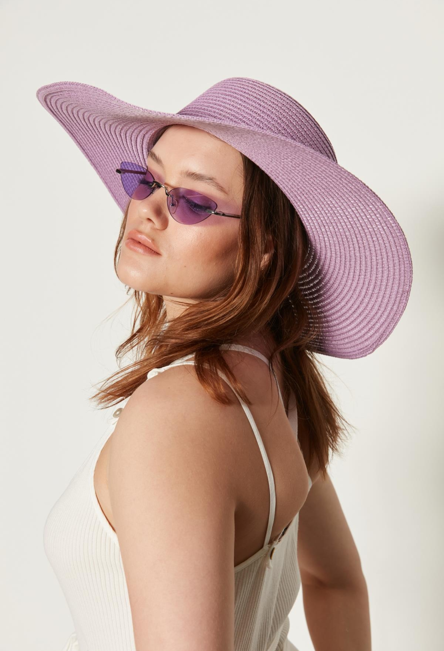 Wide Straw Hat - Brand: Axesoire - Women & Kids, Baby Clothes Wholesale - TheBS Women