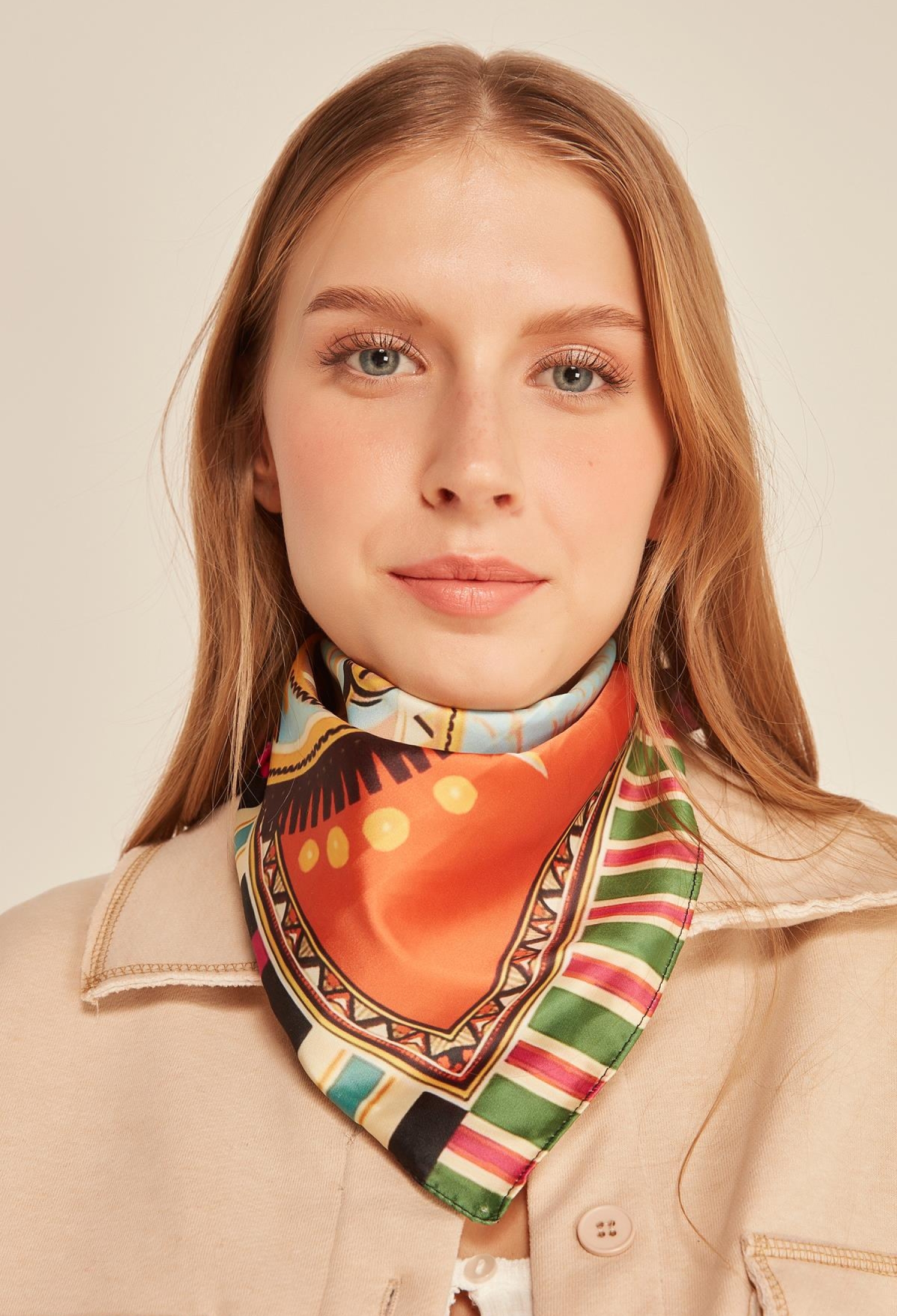 Ethnic Patterned Bandana Scarf - Brand: Axesoire - Women & Kids, Baby Clothes Wholesale - TheBS Women