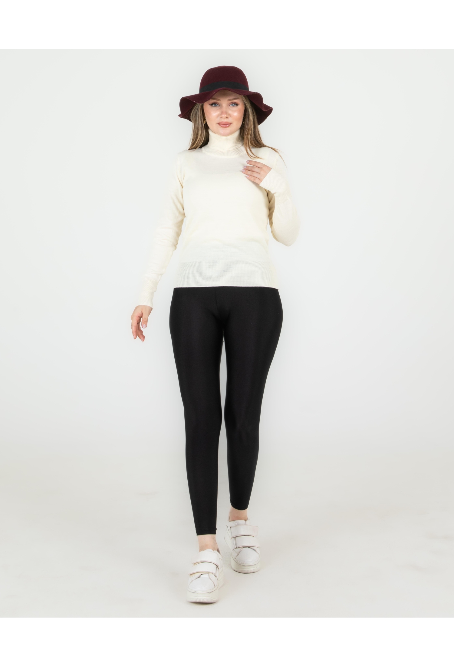 Turtleneck Basic Sweater - Brand: Sortie Collection - Women & Kids, Baby Clothes Wholesale - TheBS Women