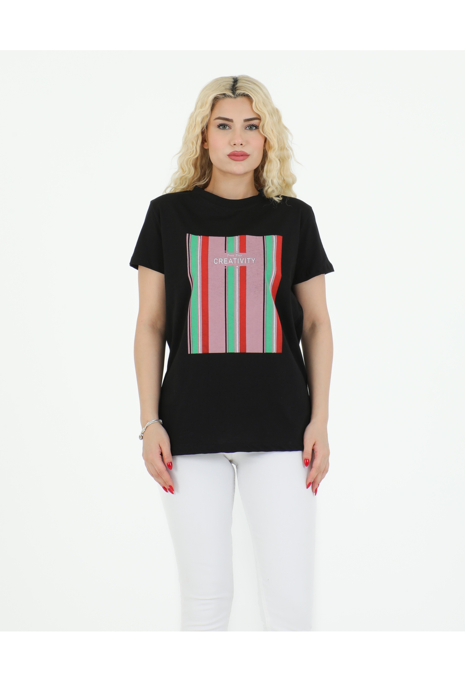 Creativity Printed T-shirt - Brand: Sortie Collection - Women & Kids, Baby Clothes Wholesale - TheBS Women