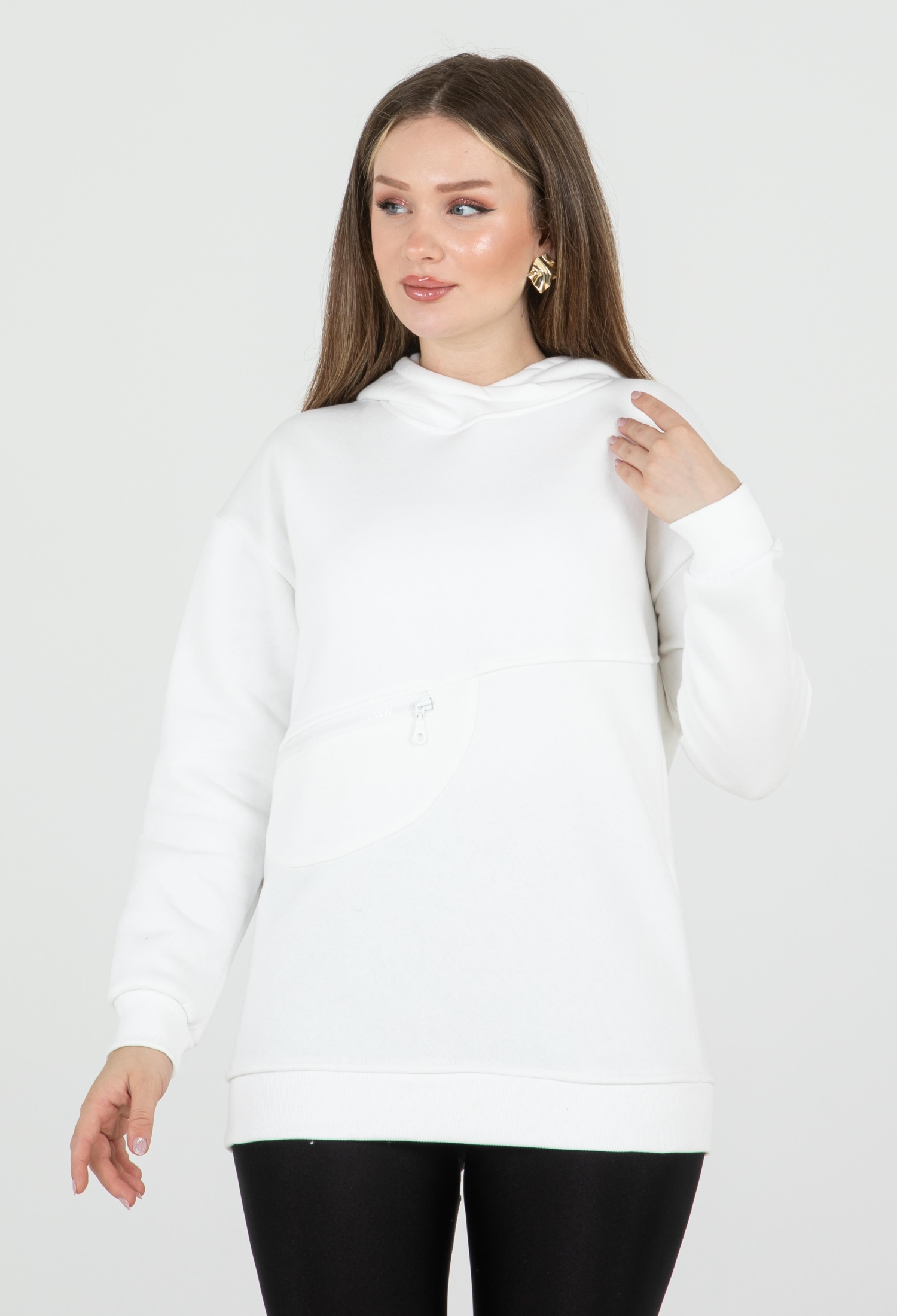 Pocket Zipper Sweat - Brand: Sortie Collection - Women & Kids, Baby Clothes Wholesale - TheBS Women