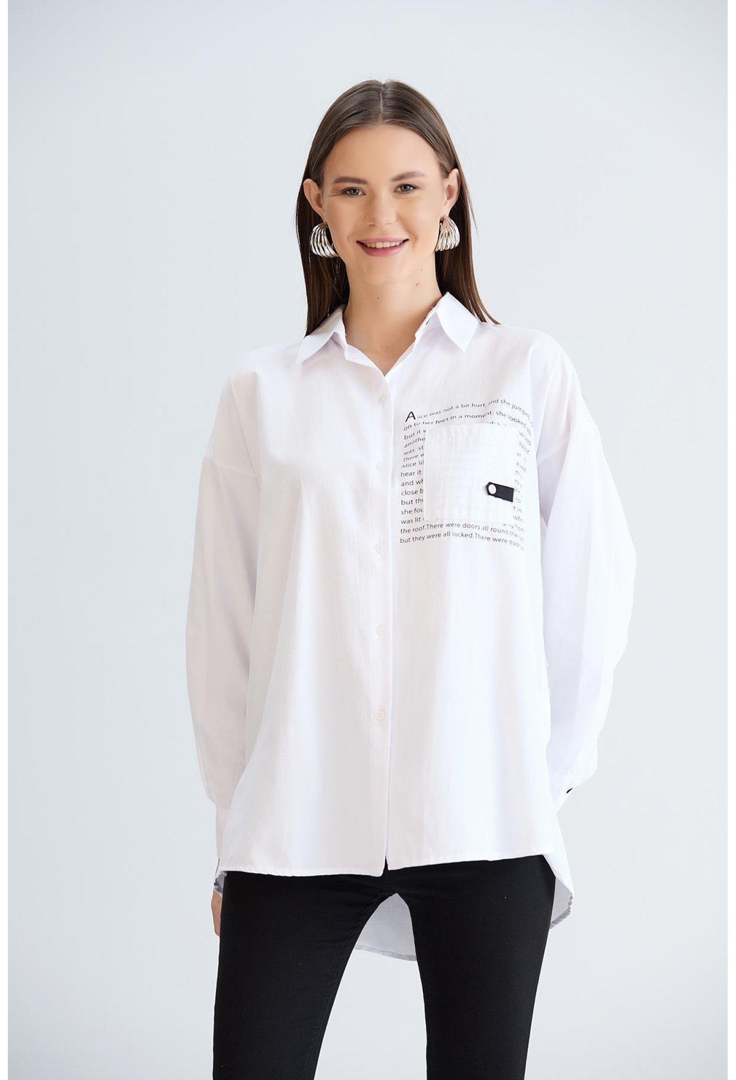 Printed Single Pocket Shirt - Brand: Sortie Collection - Women & Kids, Baby Clothes Wholesale - TheBS Women