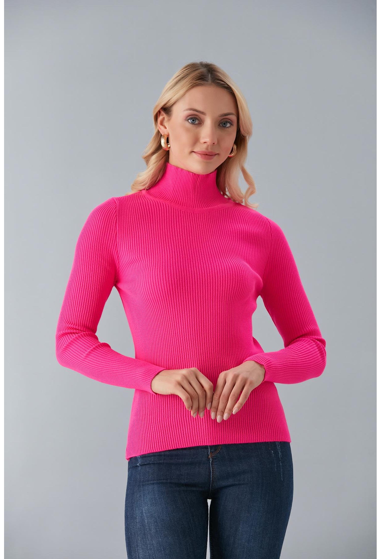Half Turtleneck Sweater - Brand: Sortie Collection - Women & Kids, Baby Clothes Wholesale - TheBS Women