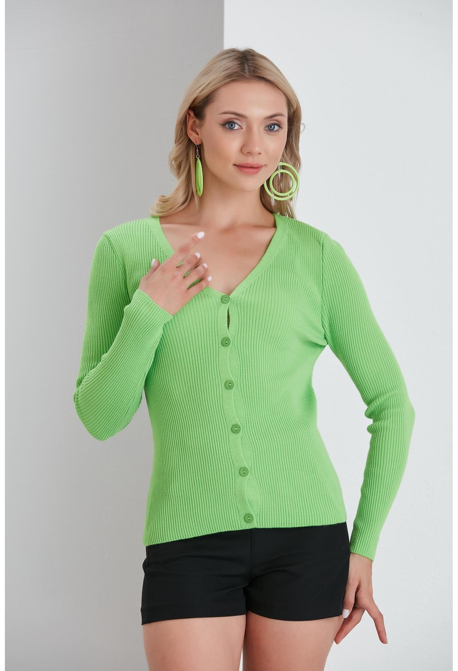 Thin Ribbed Cardigan - Brand: Sortie Collection - Women & Kids, Baby Clothes Wholesale - TheBS Women