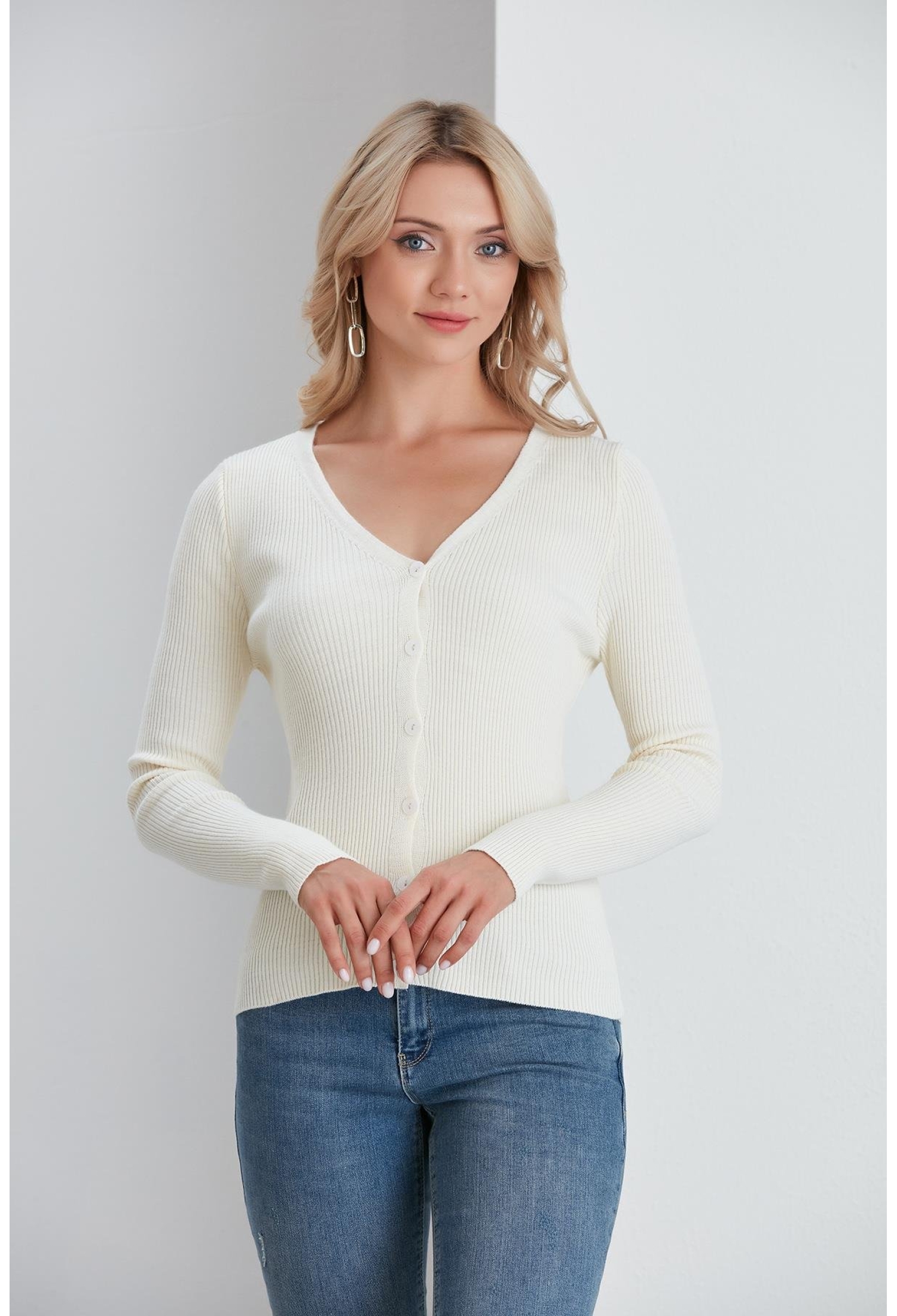 Thin Ribbed Cardigan - Brand: Sortie Collection - Women & Kids, Baby Clothes Wholesale - TheBS Women