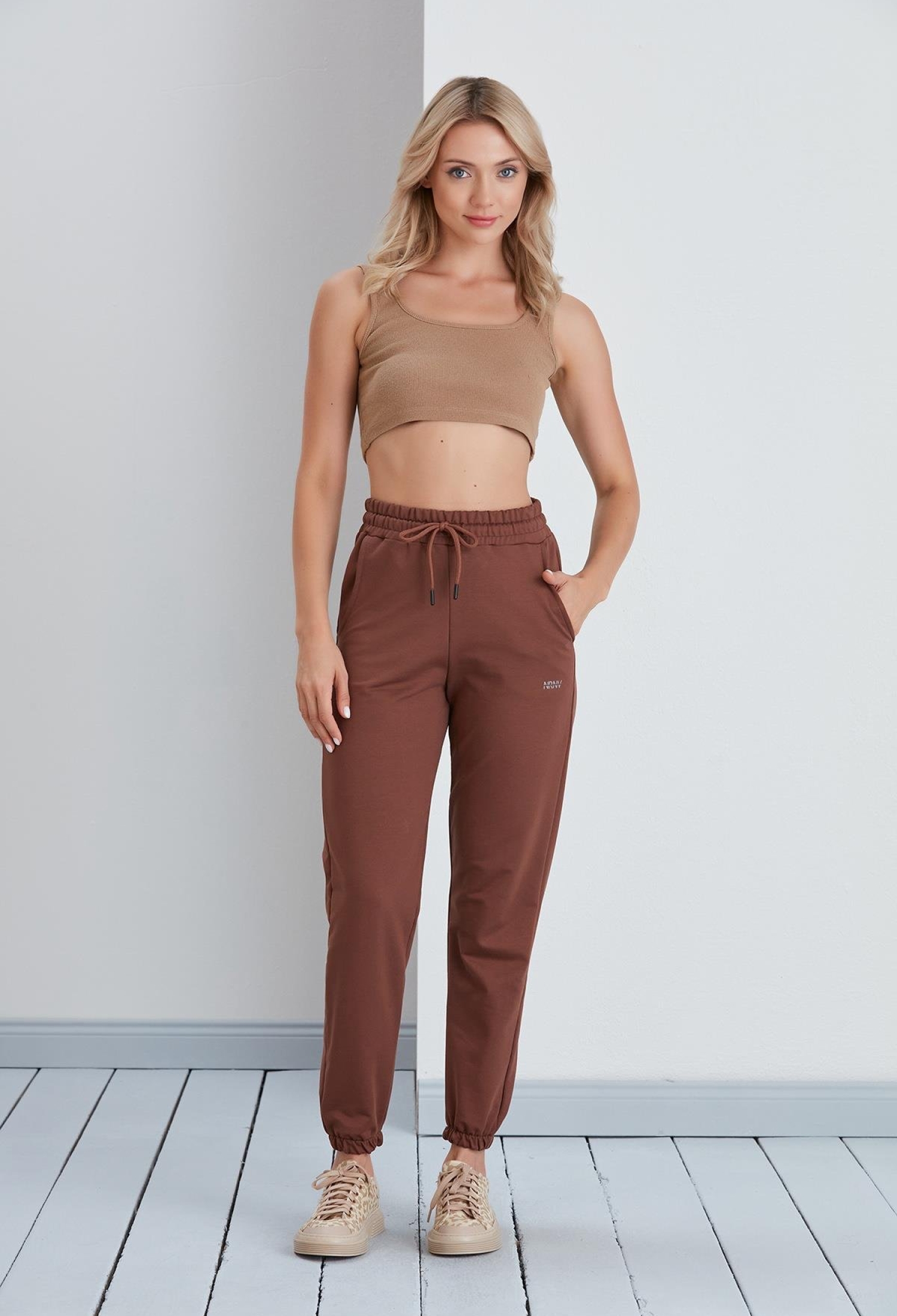 COMBED COTTON TRACKSUIT WITH ELASTIC LEG - Brand: Sortie Collection - Women & Kids, Baby Clothes Wholesale - TheBS Women