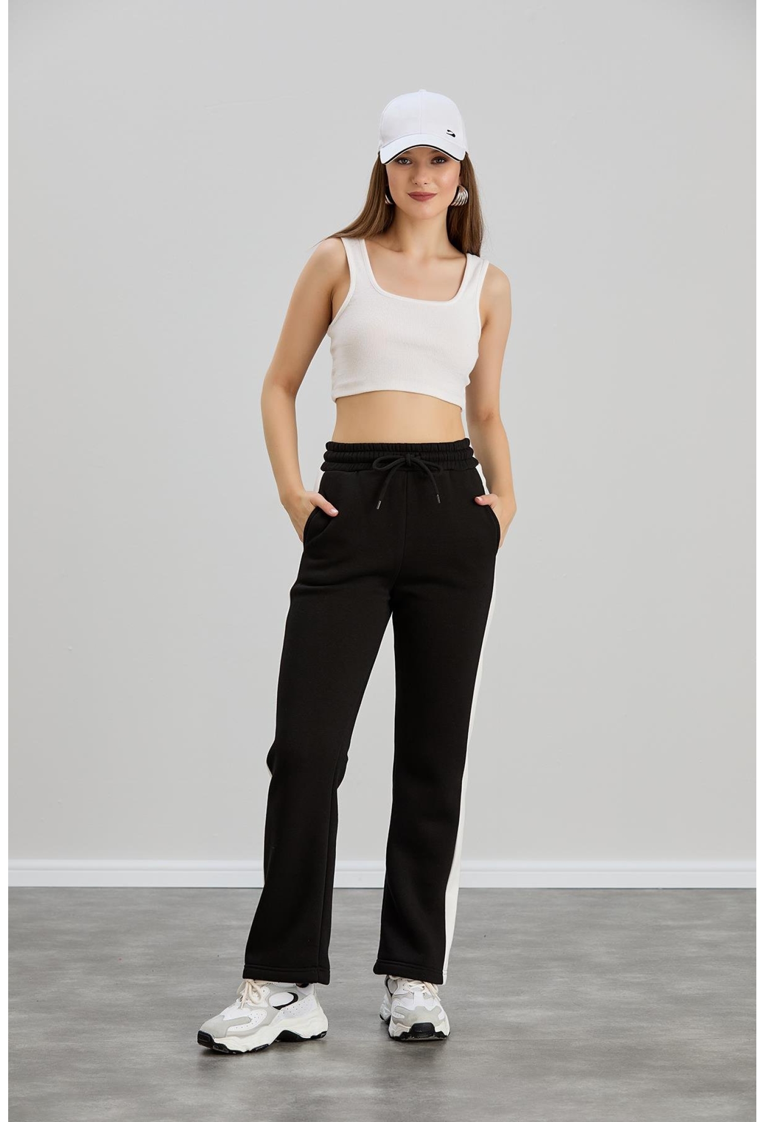 Side Paneled Sweatpants - Brand: Sortie Collection - Women & Kids, Baby Clothes Wholesale - TheBS Women
