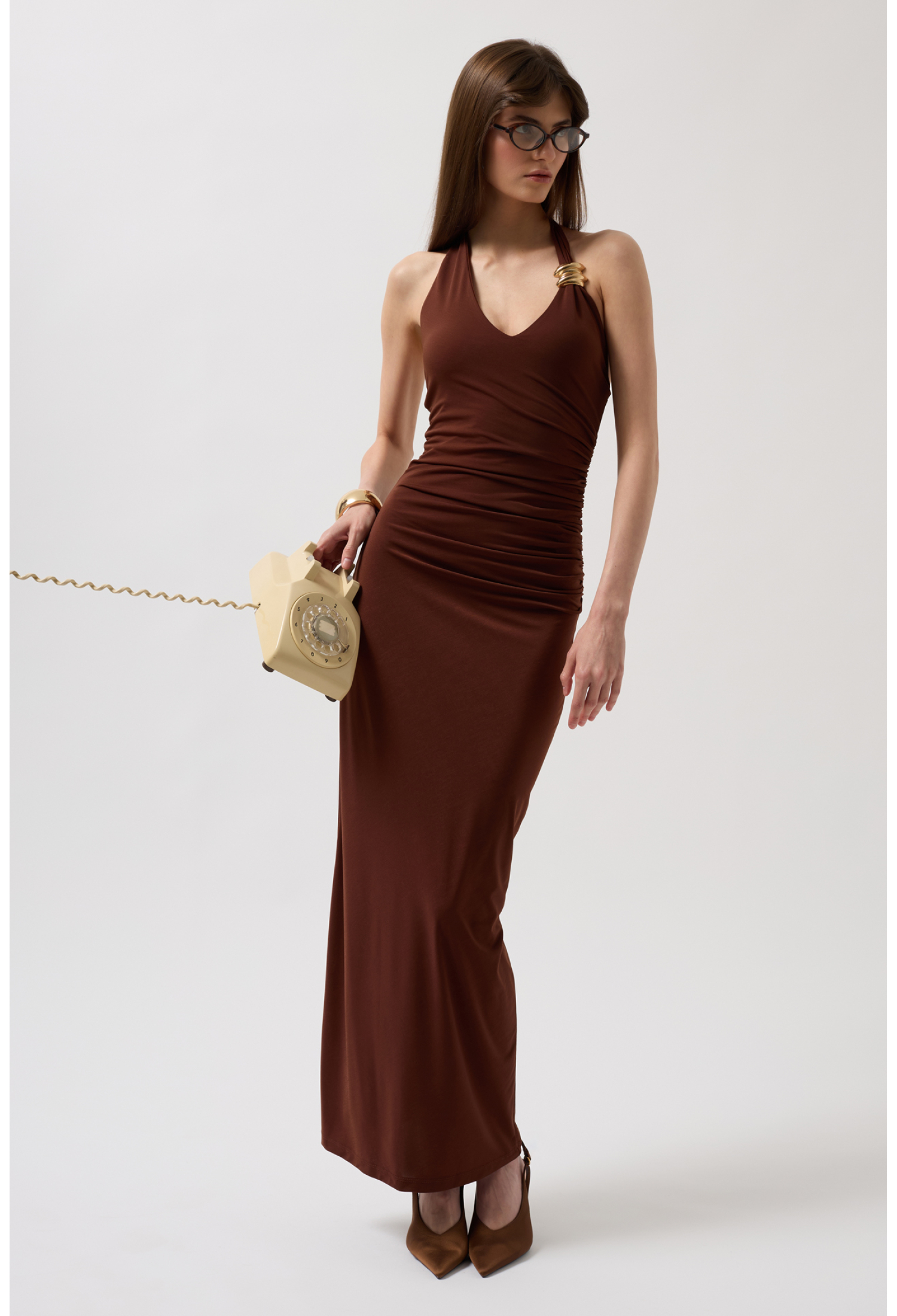 Accessory Detail Maxi Dress - Brand: Black Fashion - Women & Kids, Baby Clothes Wholesale - TheBS Women