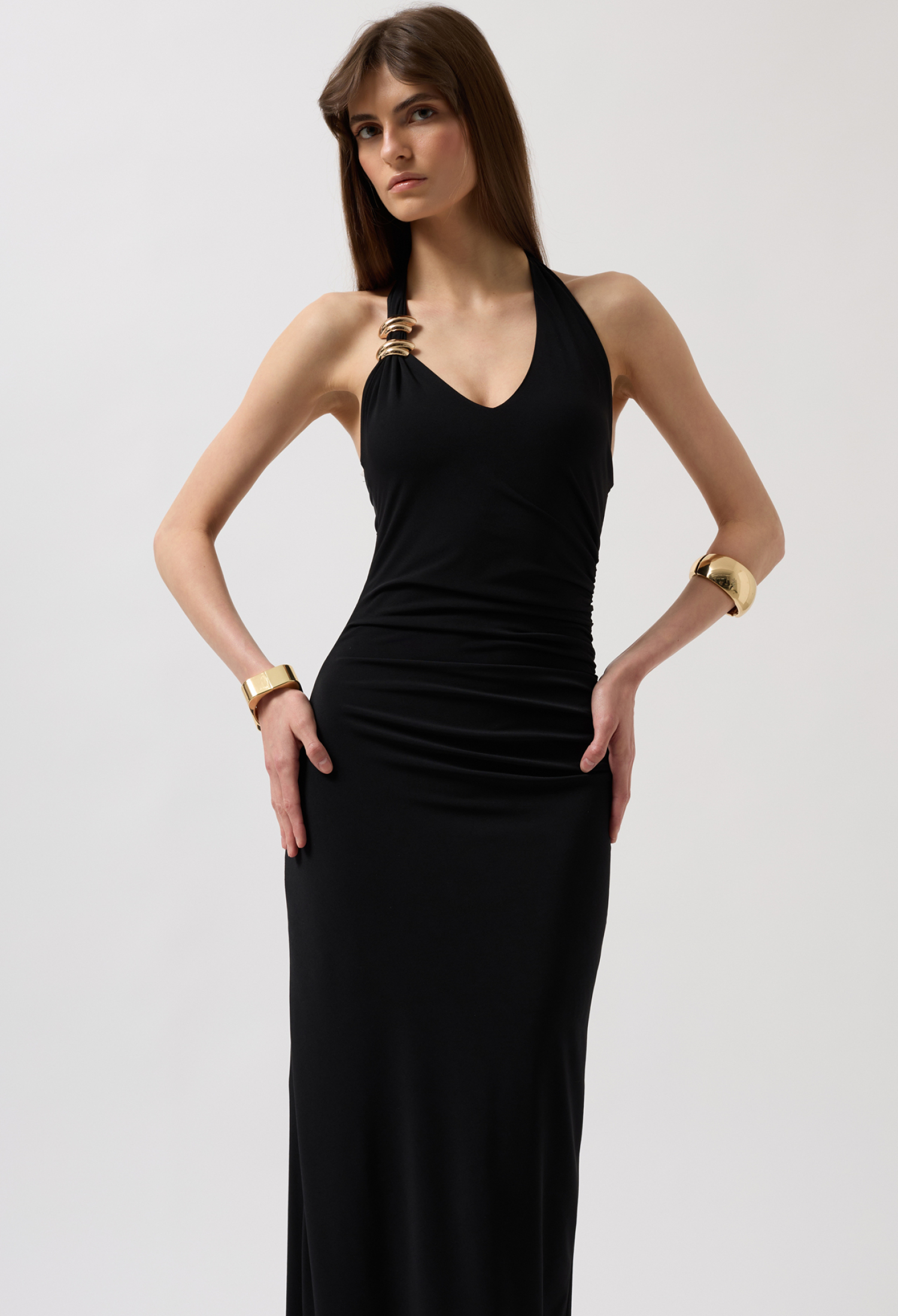 Accessory Detail Maxi Dress - Brand: Black Fashion - Women & Kids, Baby Clothes Wholesale - TheBS Women