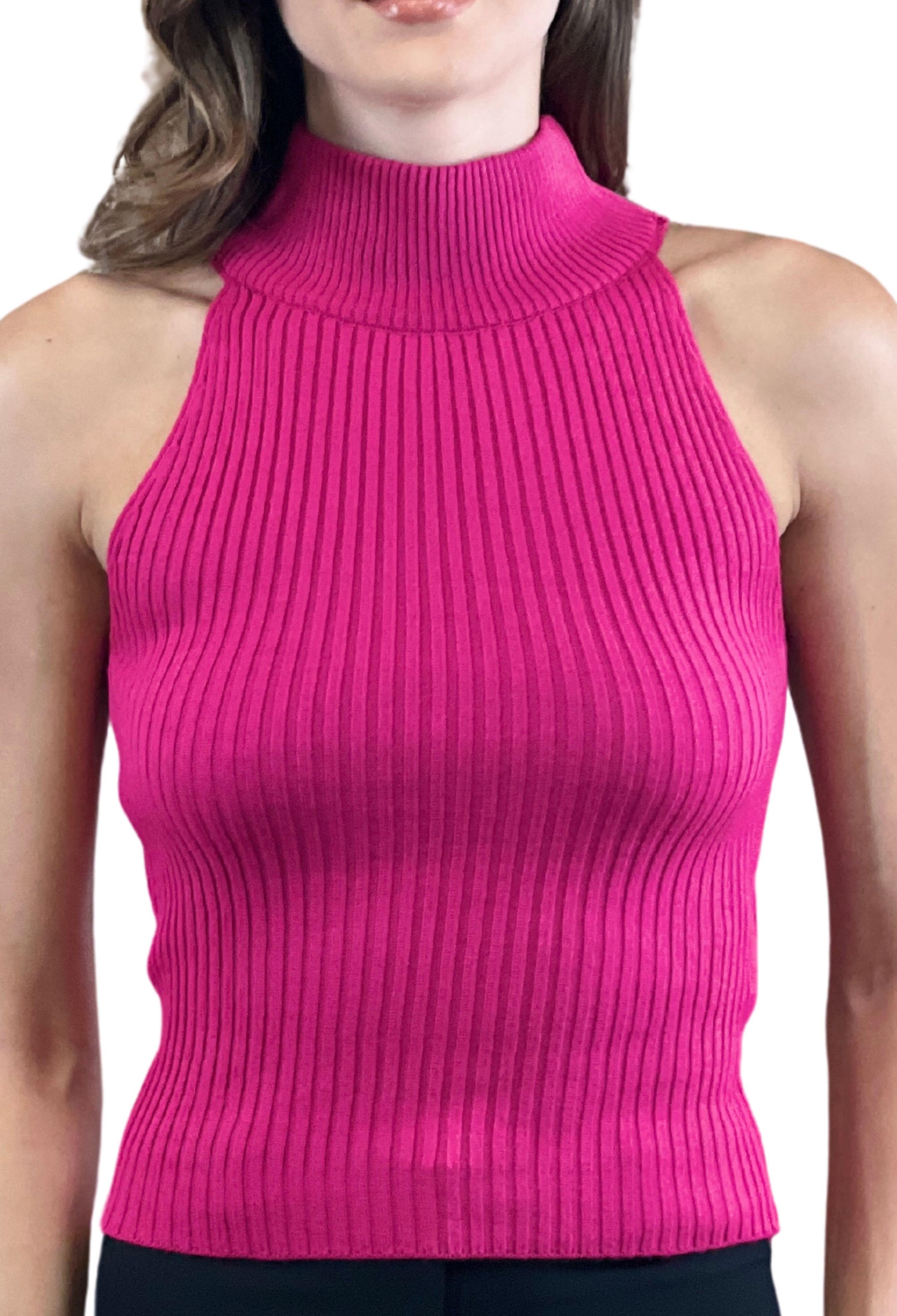 Sweater With Halter Neck And Cap Sleeves - Brand: MISS POEM - Women & Kids, Baby Clothes Wholesale - TheBS Women