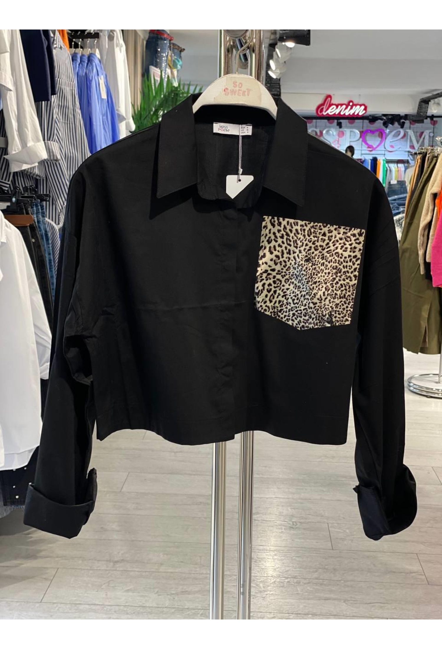 Casual Streetwear Sexy Shirt - Brand: MISS POEM - Women & Kids, Baby Clothes Wholesale - TheBS Women