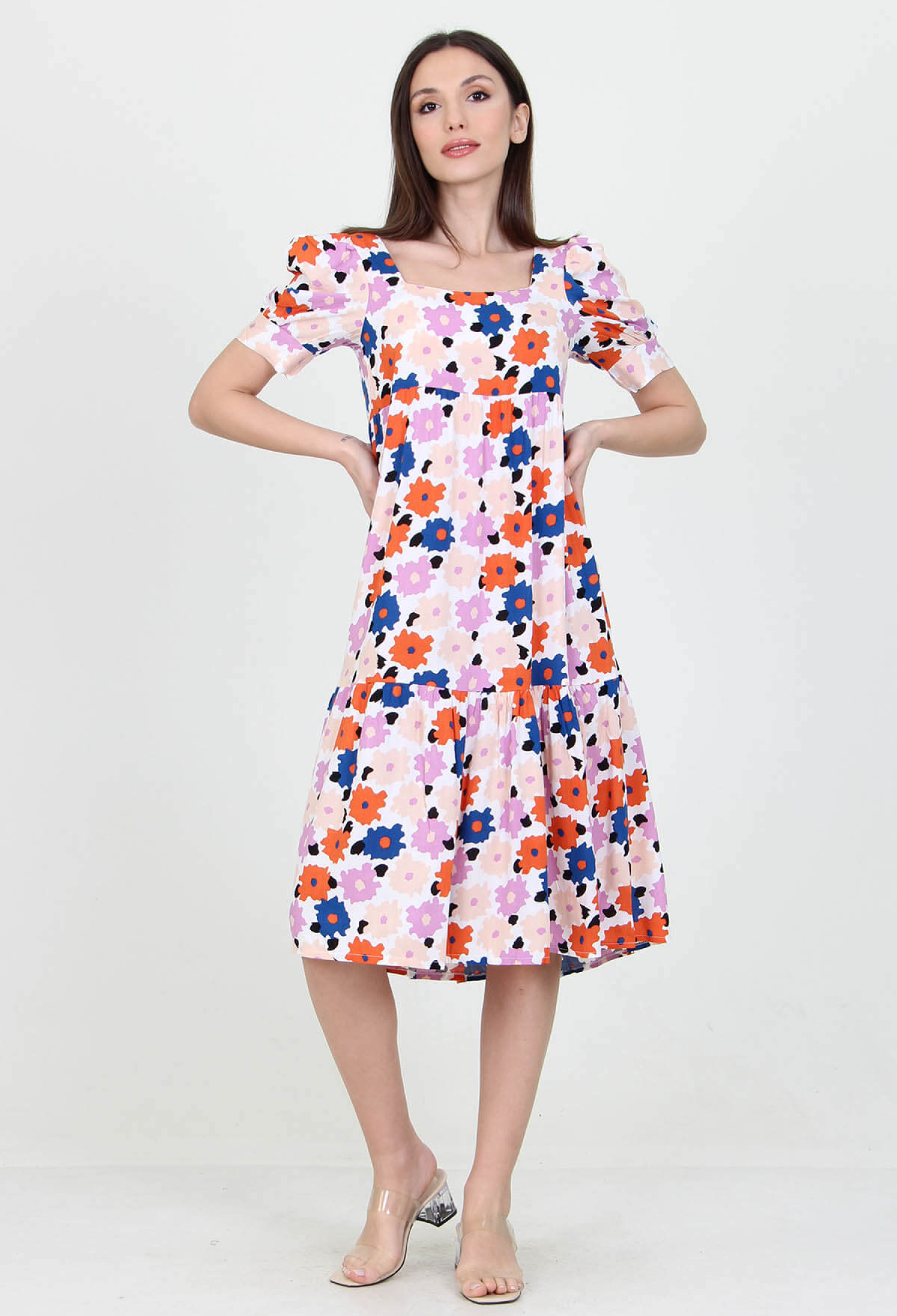 Dress - Powder Pink - Brand: Mode Roy - Women & Kids, Baby Clothes Wholesale - TheBS Women