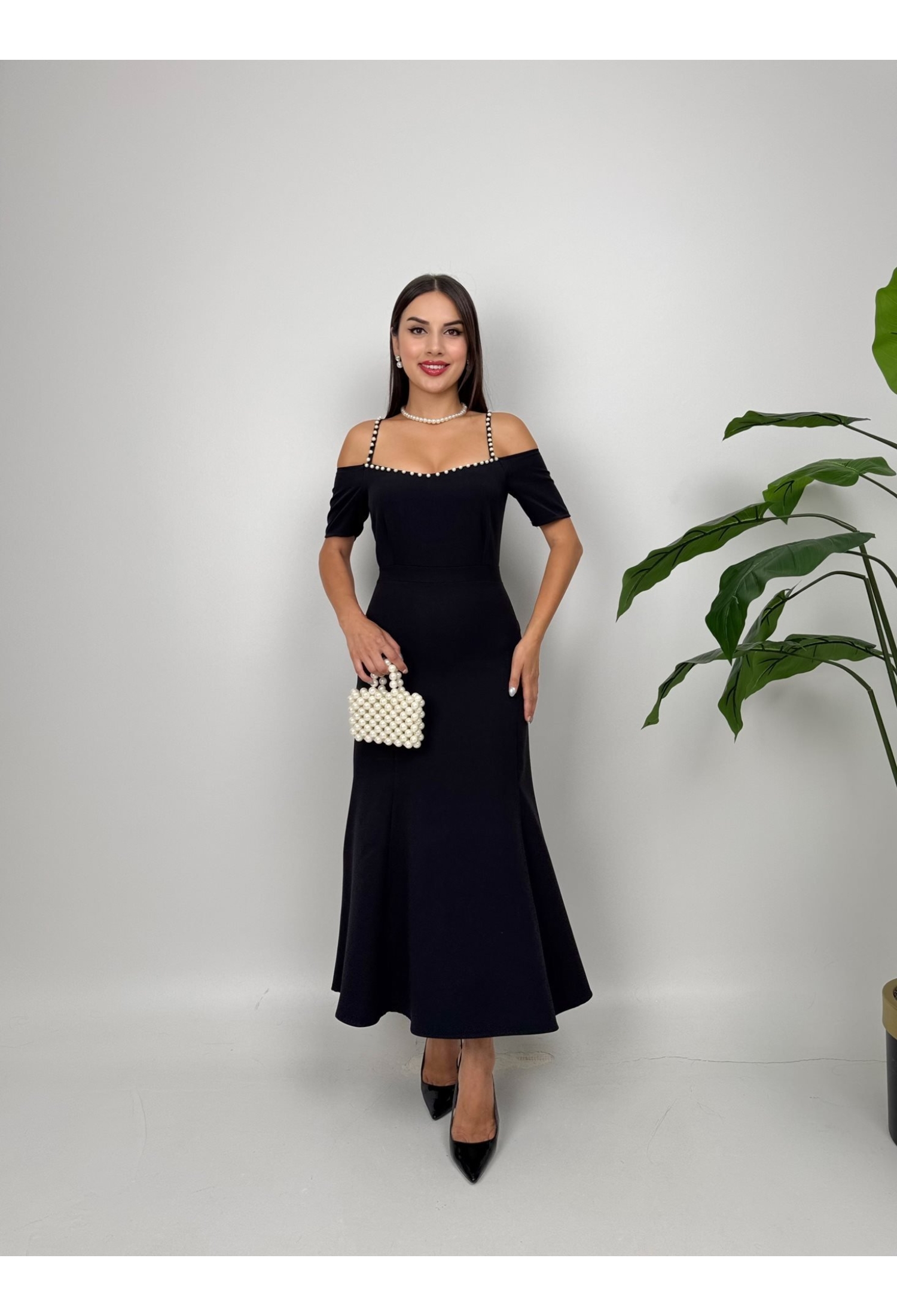 ElegantFit And Flare Maxi Dress - Brand: Miss Janell - Women & Kids, Baby Clothes Wholesale - TheBS Women