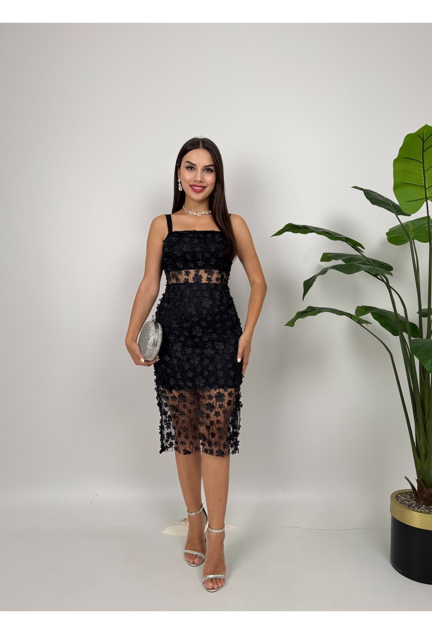Sexy Elegant Bodycon Midi Dress - Brand: Miss Janell - Women & Kids, Baby Clothes Wholesale - TheBS Women