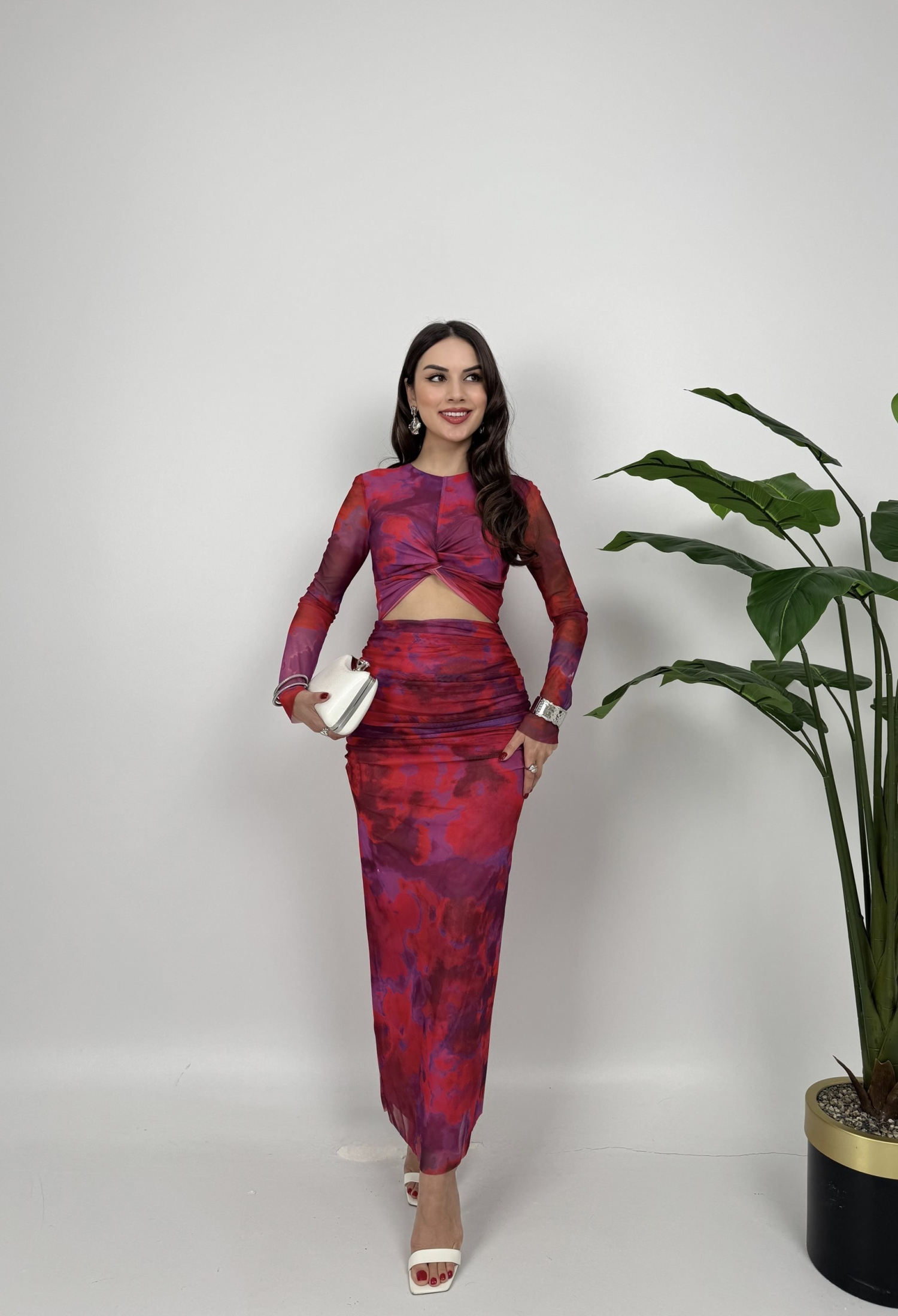 Red Sexy Elegant Formal Glam Bodycon Dress - Brand: Miss Janell - Women & Kids, Baby Clothes Wholesale - TheBS Women