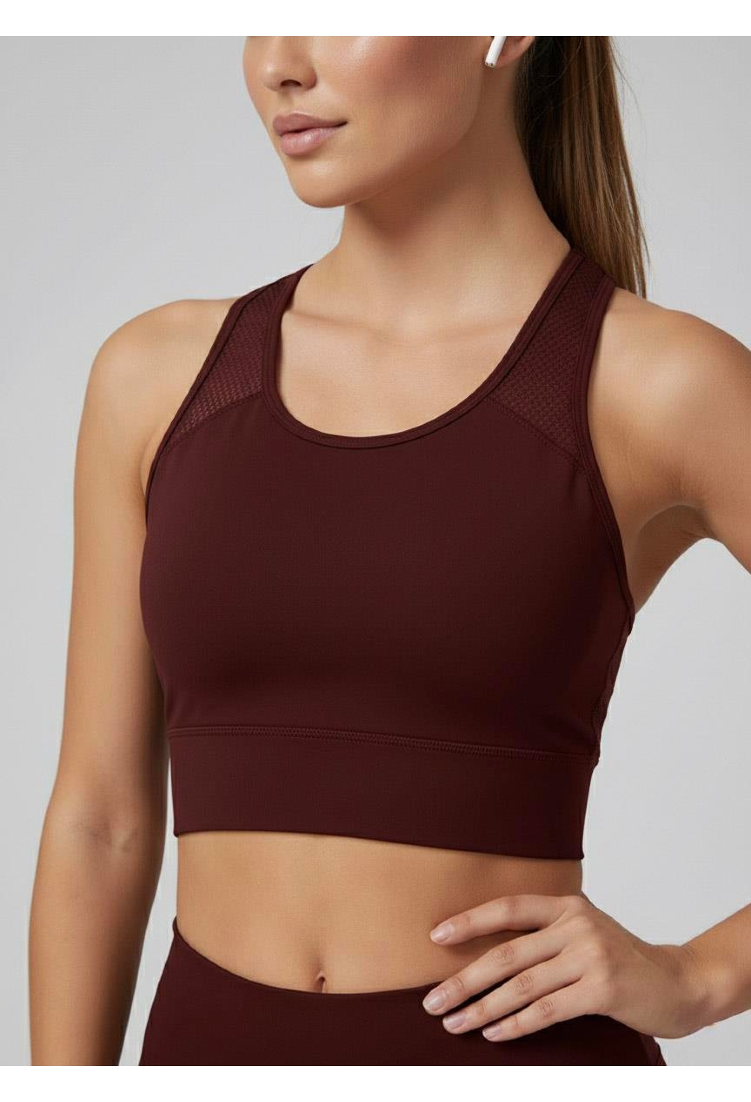 Dive Mesh Tank Top Burgundy - Brand: Sortie Collection - Women & Kids, Baby Clothes Wholesale - TheBS Women