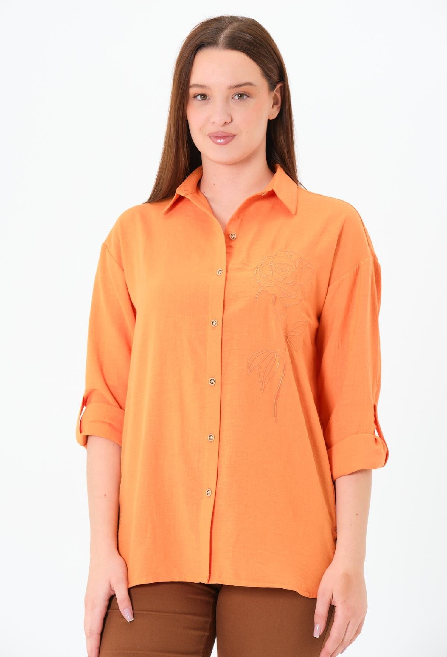 Casual Shirt With Buttoned Closure - Brand: Sortie Collection - Women & Kids, Baby Clothes Wholesale - TheBS Women