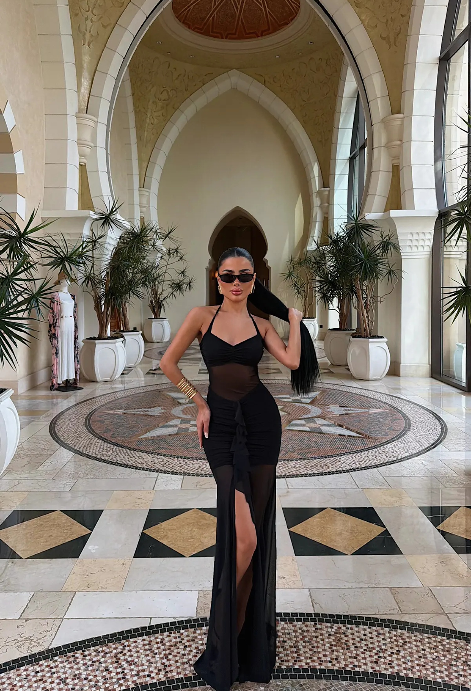 Glam Elegant Formal Slip Dress - Brand: EYYO ATELIER - Women & Kids, Baby Clothes Wholesale - TheBS Women