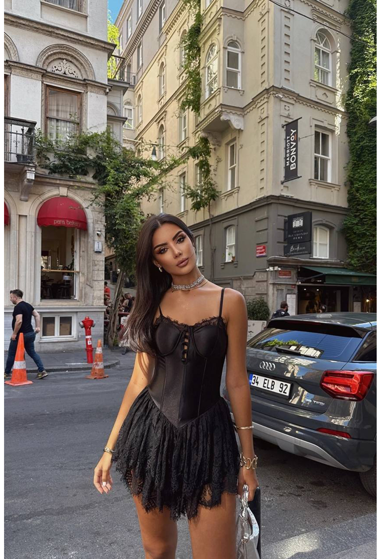Black Sexy Elegant Corset Dress - Brand: Mode Roy - Women & Kids, Baby Clothes Wholesale - TheBS Women