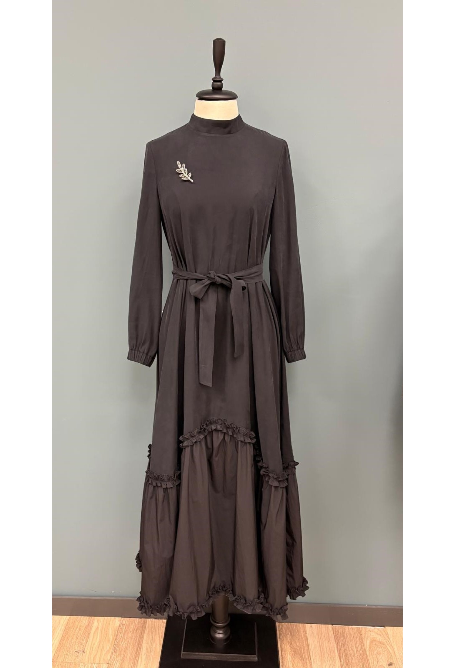 Elegant Black Fit And Flare Dress - Brand: Puane - Women & Kids, Baby Clothes Wholesale - TheBS Women