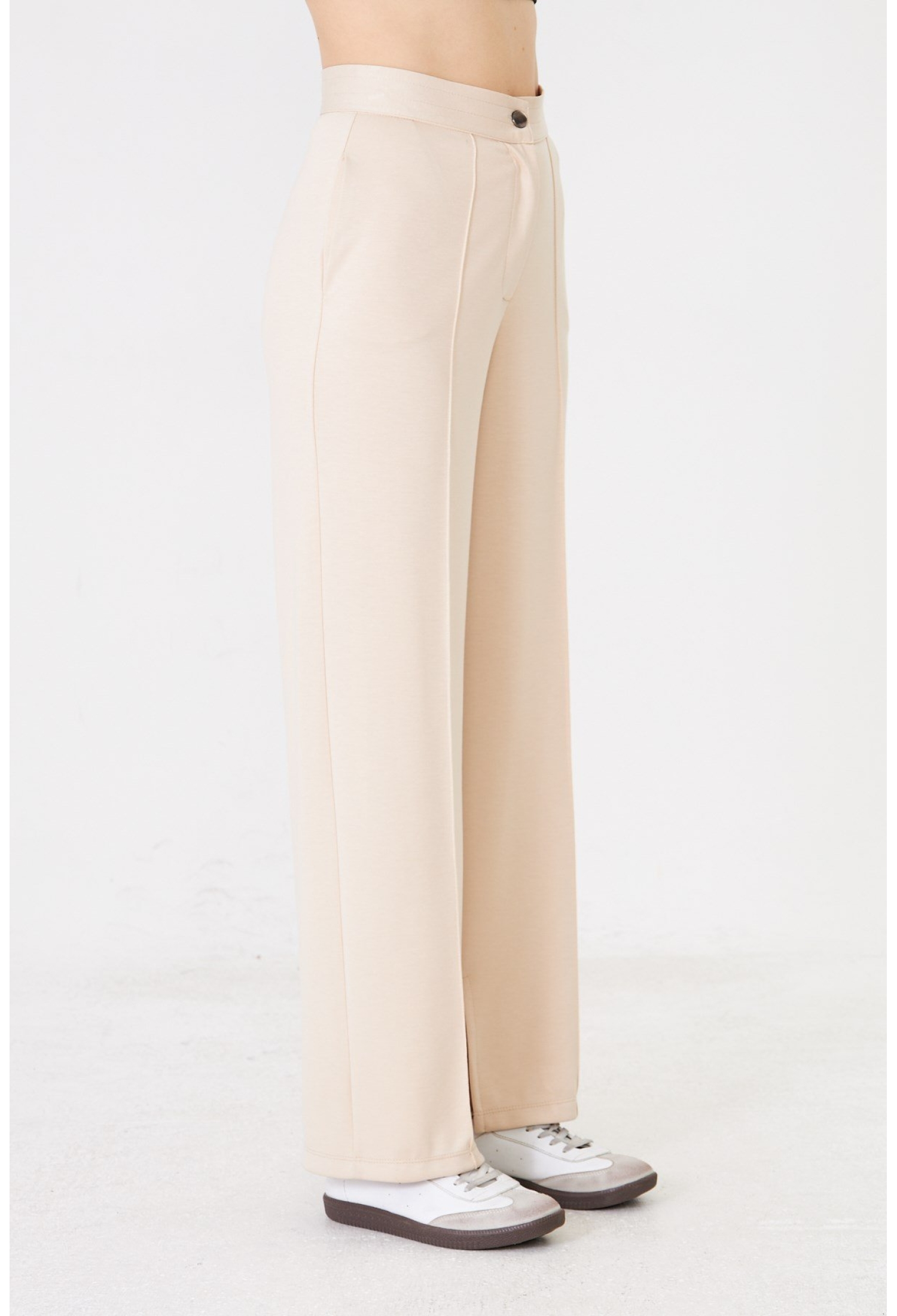 Sweatpants Palazzo Wide Leg Buttoned - Brand: Sortie Collection - Women & Kids, Baby Clothes Wholesale - TheBS Women