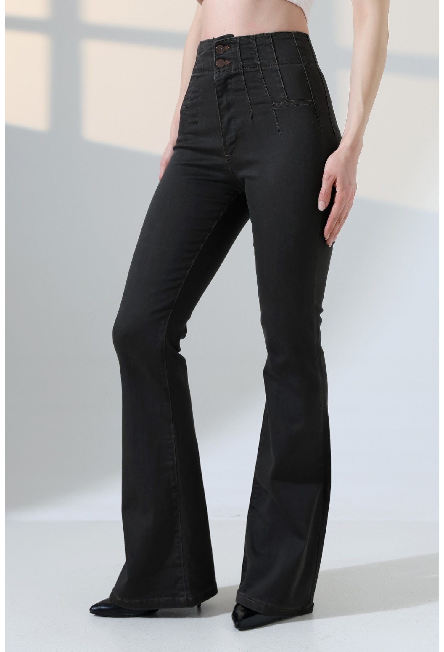 Bootcut Flare Leg High Waist Pants - Brand: XLove - Women & Kids, Baby Clothes Wholesale - TheBS Women