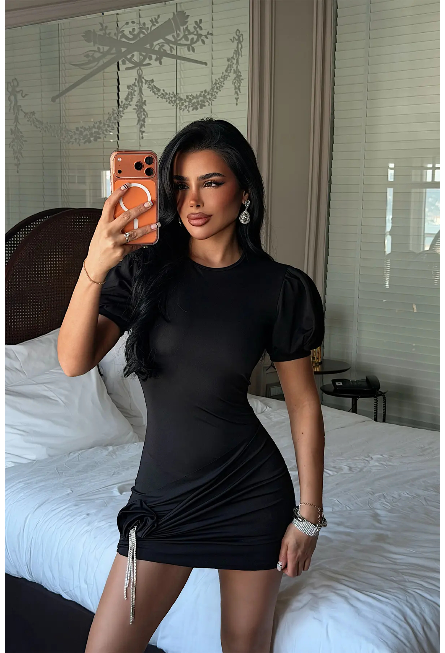 Sexy Elegant Bodycon Mini Dress - Brand: EYYO ATELIER - Women & Kids, Baby Clothes Wholesale - TheBS Women