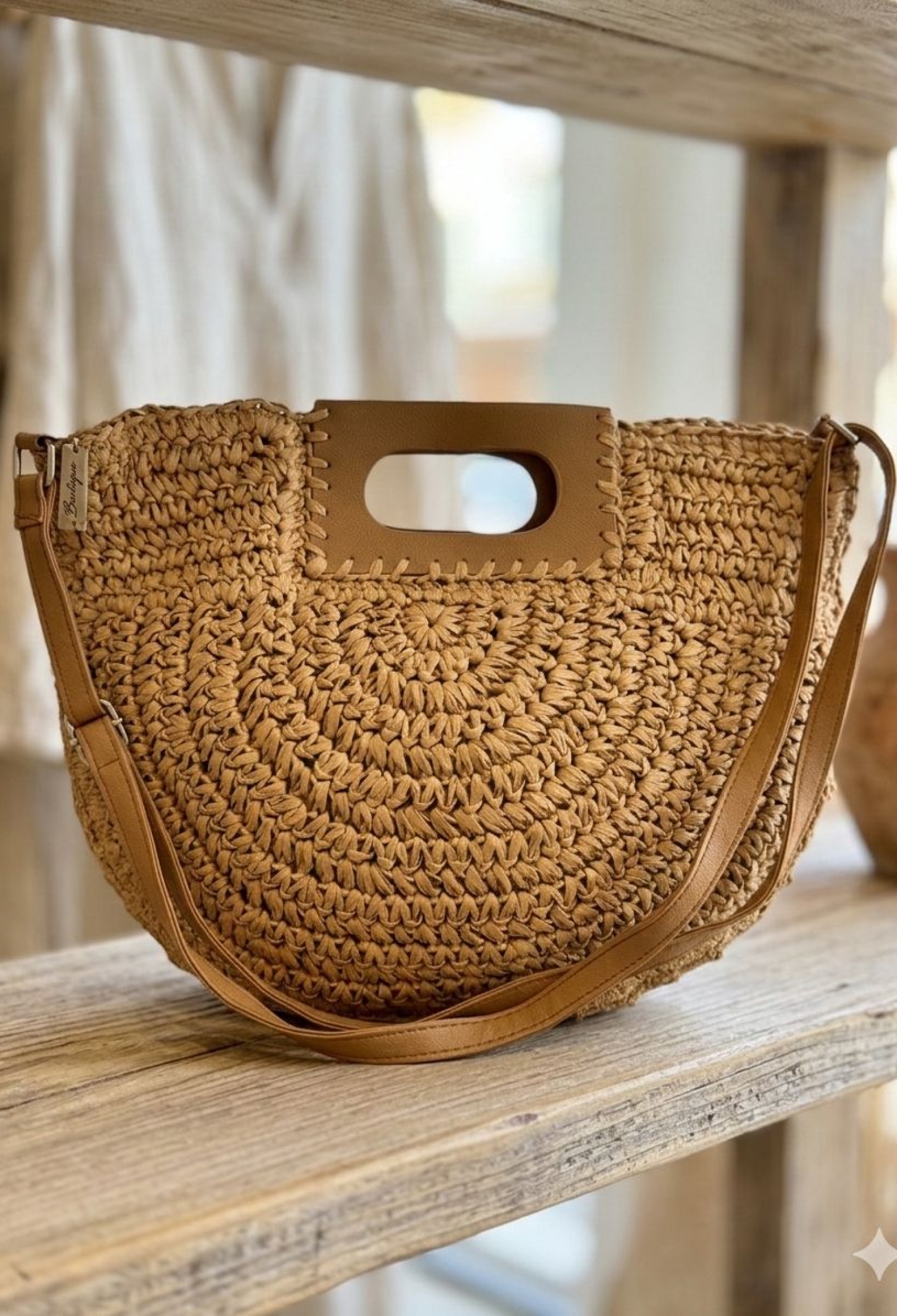 Zipper Straw Bag - Brand: Axesoire - Women & Kids, Baby Clothes Wholesale - TheBS Women