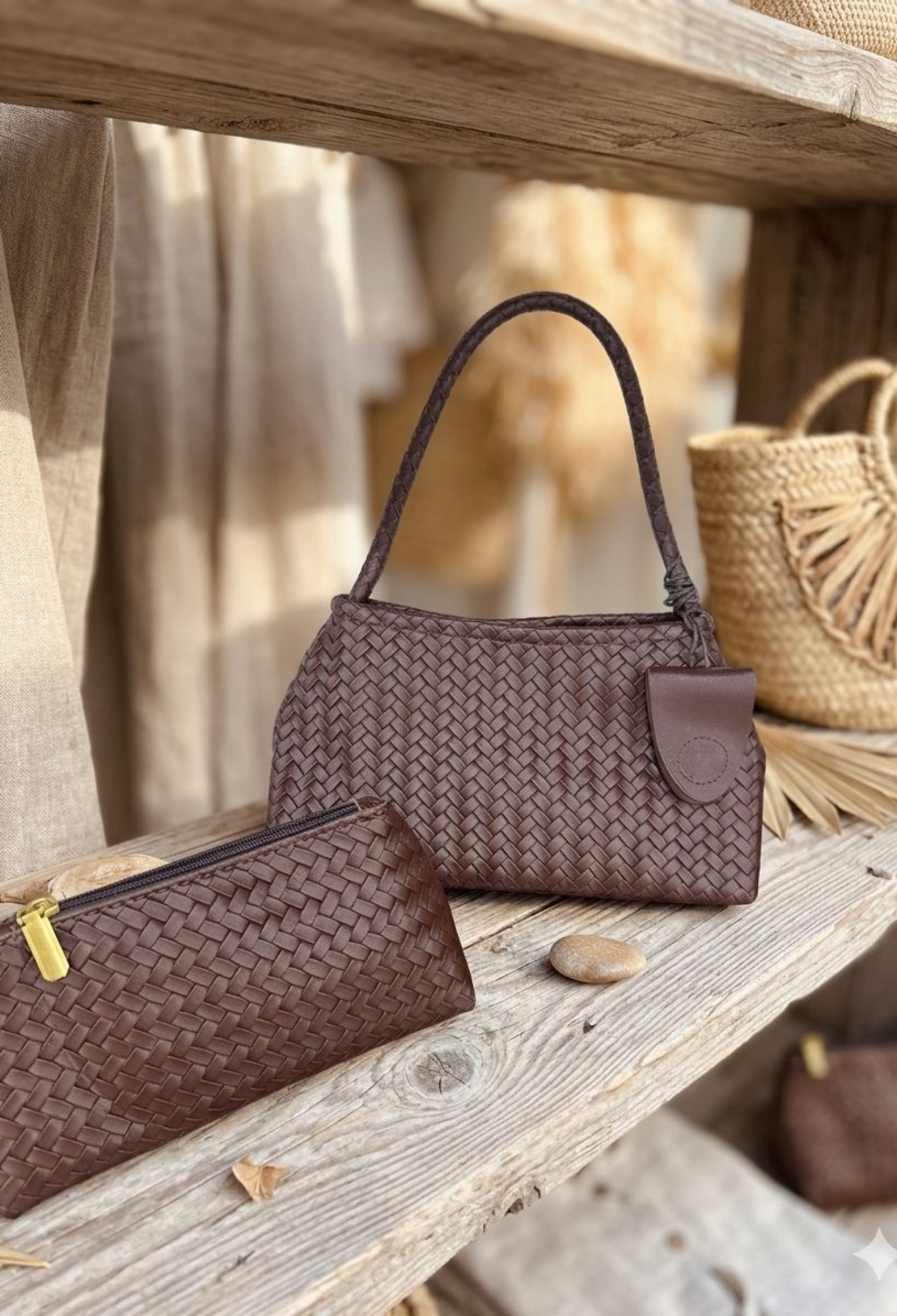 Coffee 2-Piece Set Bag - Brand: Axesoire - Women & Kids, Baby Clothes Wholesale - TheBS Women