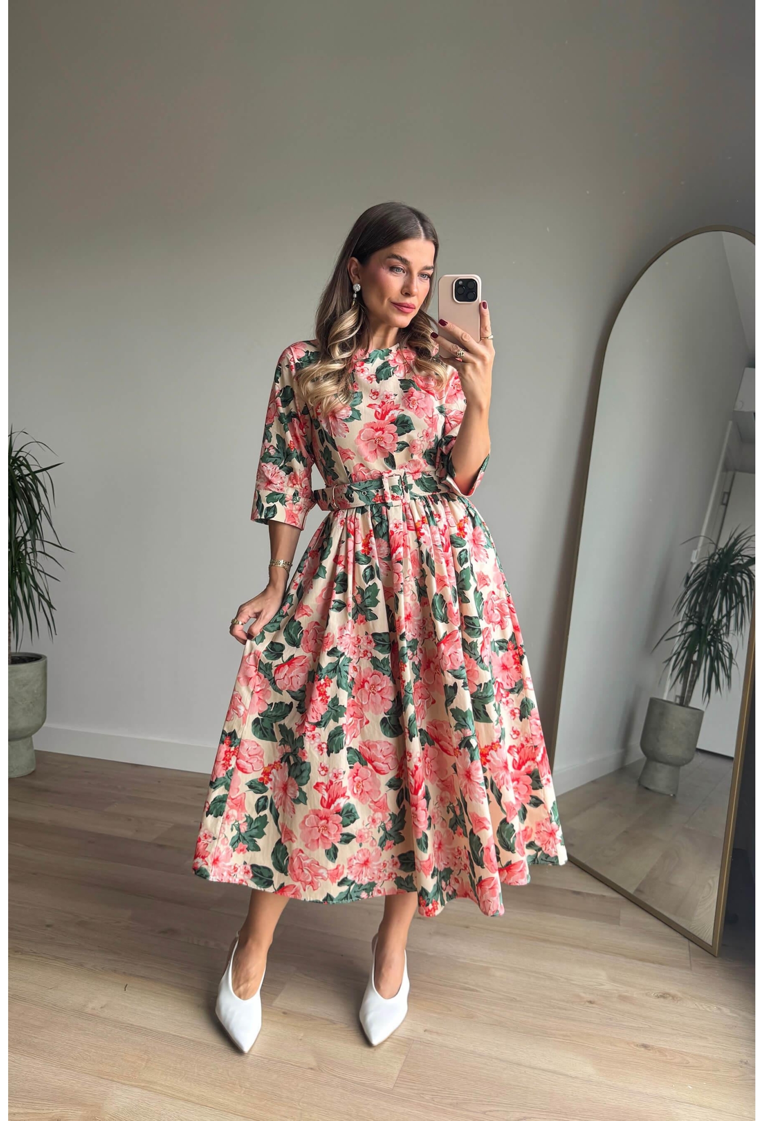 ElegantFit And Flare Midi Dress - Brand: Cream Rouge - Women & Kids, Baby Clothes Wholesale - TheBS Women