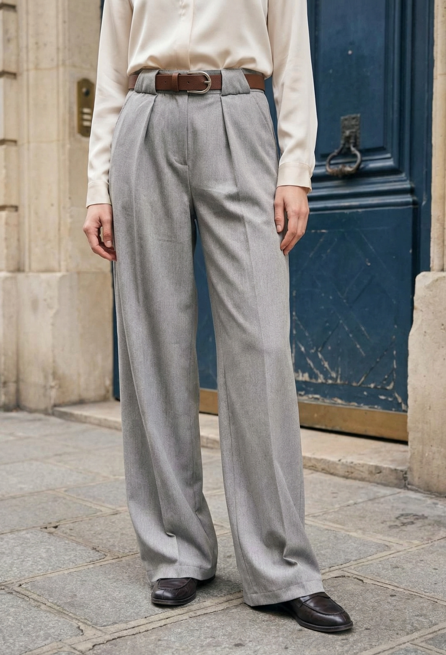 Formal Elegant Wide Leg Tapered Pants - Brand: My Fashion - Women & Kids, Baby Clothes Wholesale - TheBS Women