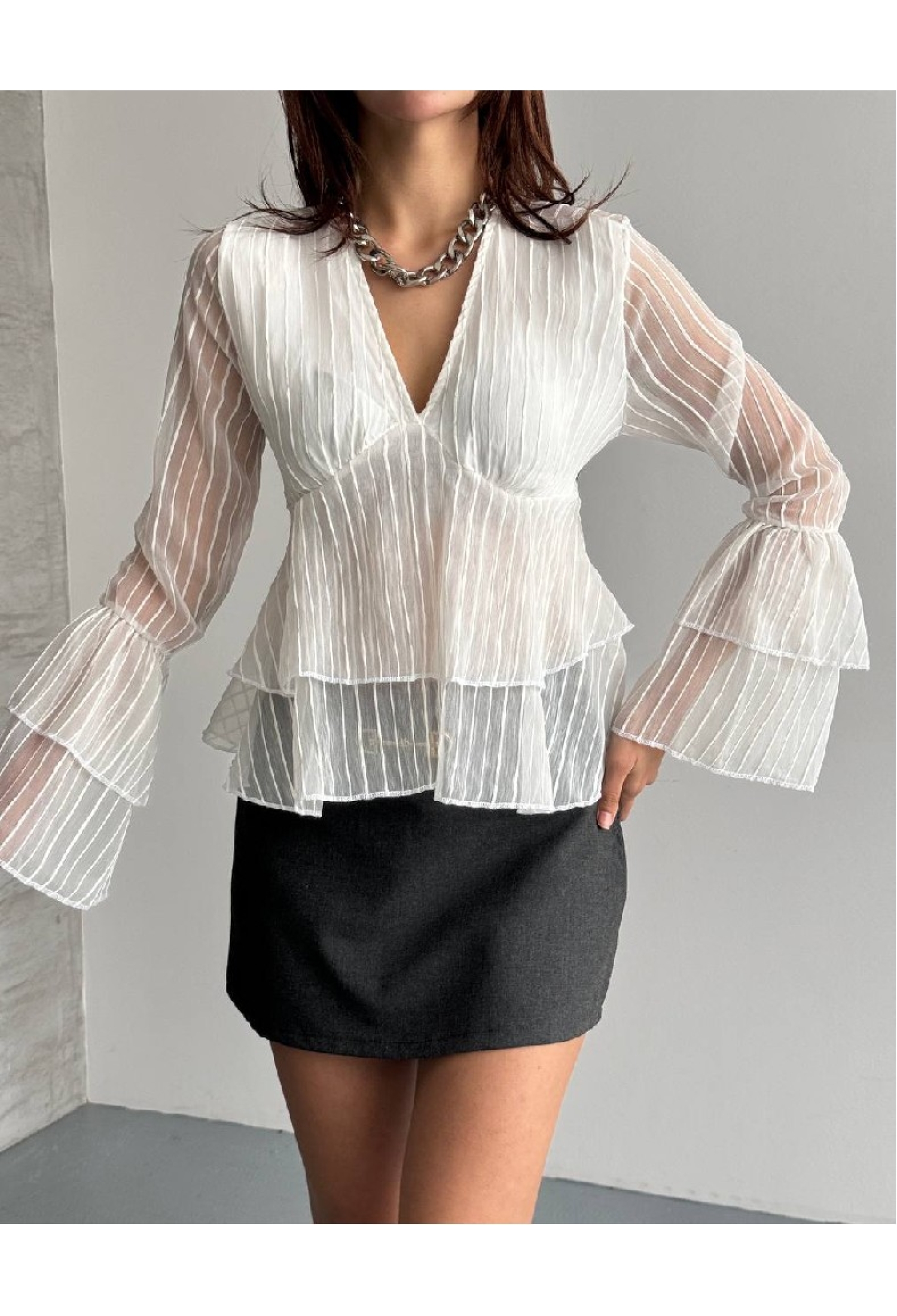Elegant Casual Modest Blouse - Brand: Mistix - Women & Kids, Baby Clothes Wholesale - TheBS Women