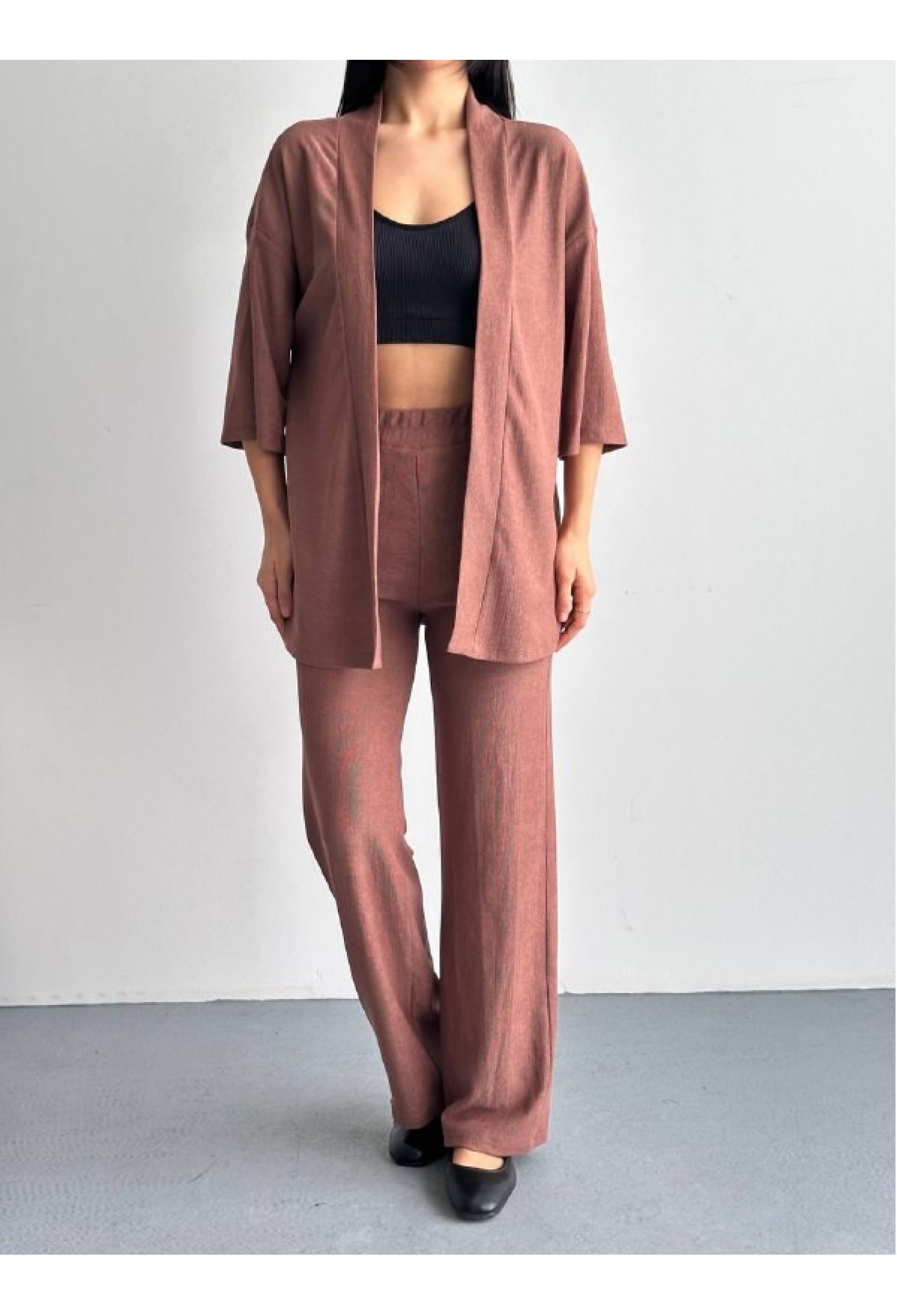 Brown Casual Elegant Suit - Brand: Mistix - Women & Kids, Baby Clothes Wholesale - TheBS Women