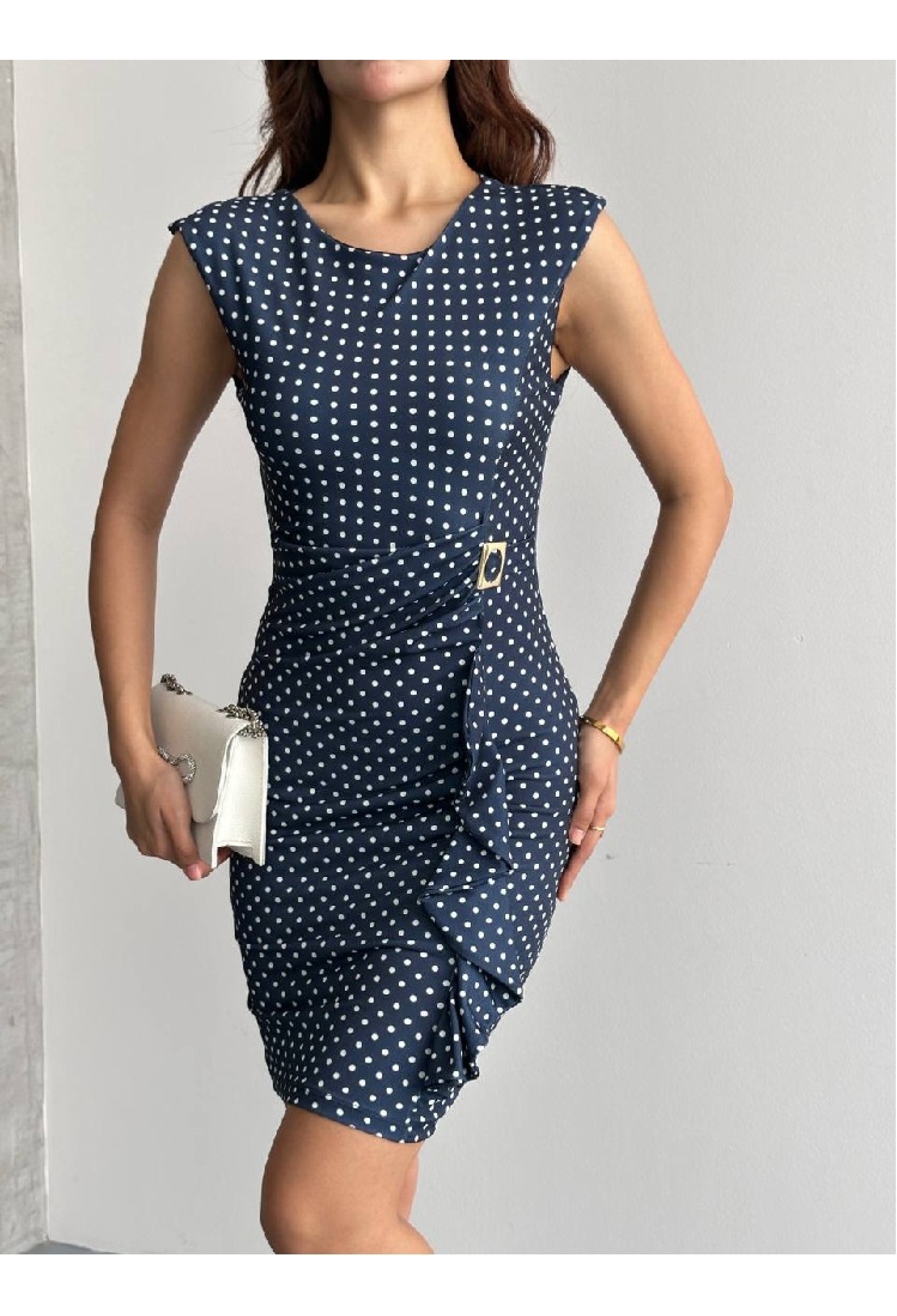 Bodycon Polka Dot Dress - Brand: Mistix - Women & Kids, Baby Clothes Wholesale - TheBS Women