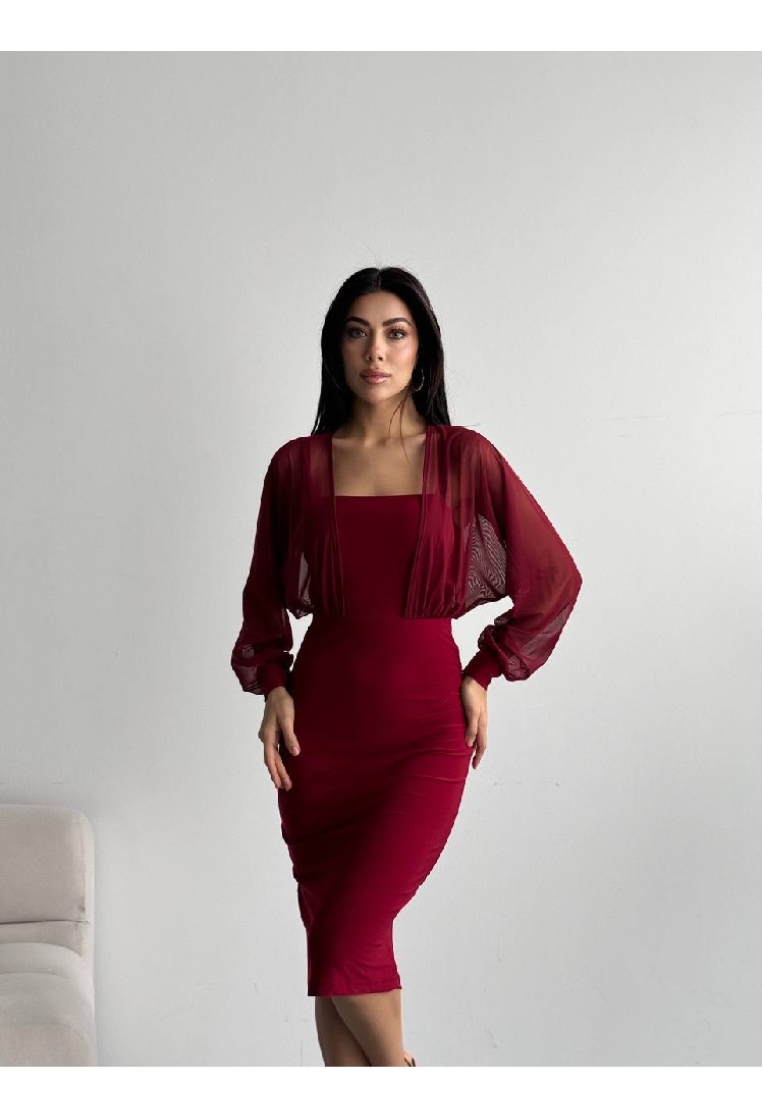 ElegantBodycon Midi Dress - Brand: Mistix - Women & Kids, Baby Clothes Wholesale - TheBS Women