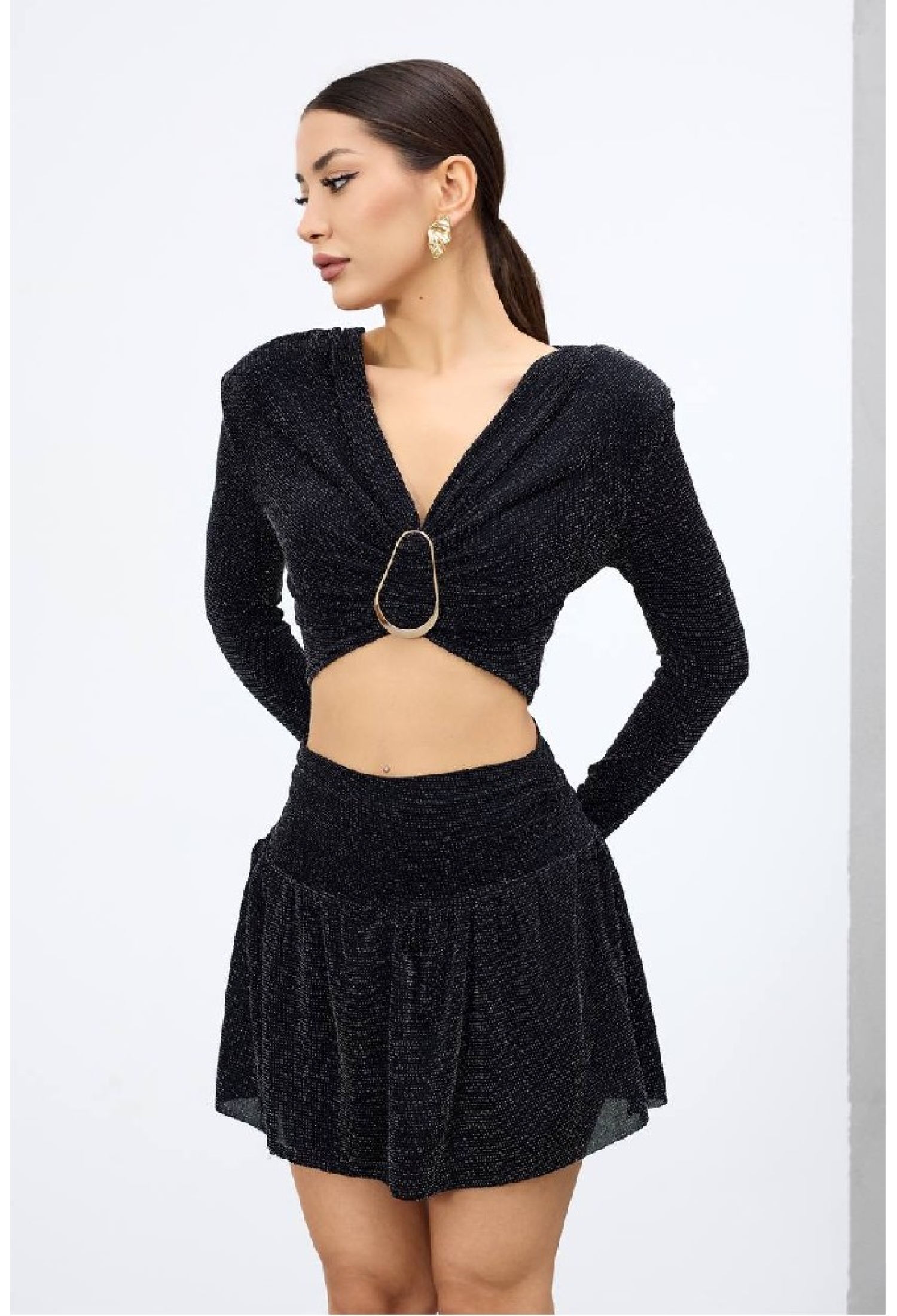 Black Sexy Glam Elegant Casual Formal Skirt - Brand: Mistix - Women & Kids, Baby Clothes Wholesale - TheBS Women