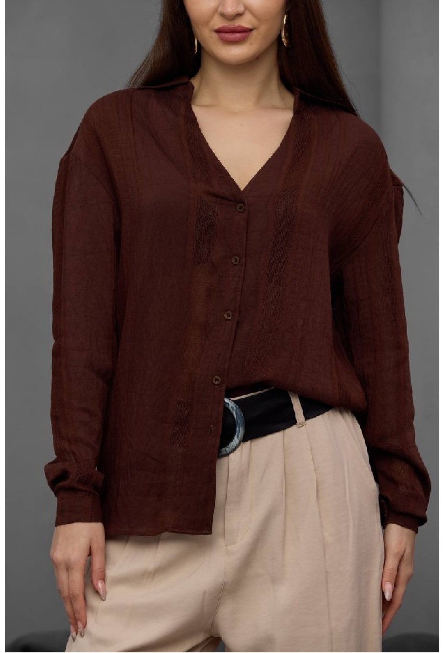 V-Neck Regular Fit Shirt - Brand: Mistix - Women & Kids, Baby Clothes Wholesale - TheBS Women
