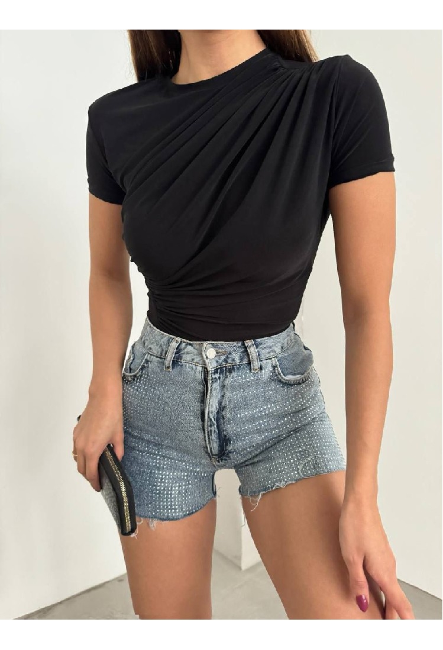 Sexy Casual Elegant Slim Fit Crop Blouse - Brand: Mistix - Women & Kids, Baby Clothes Wholesale - TheBS Women