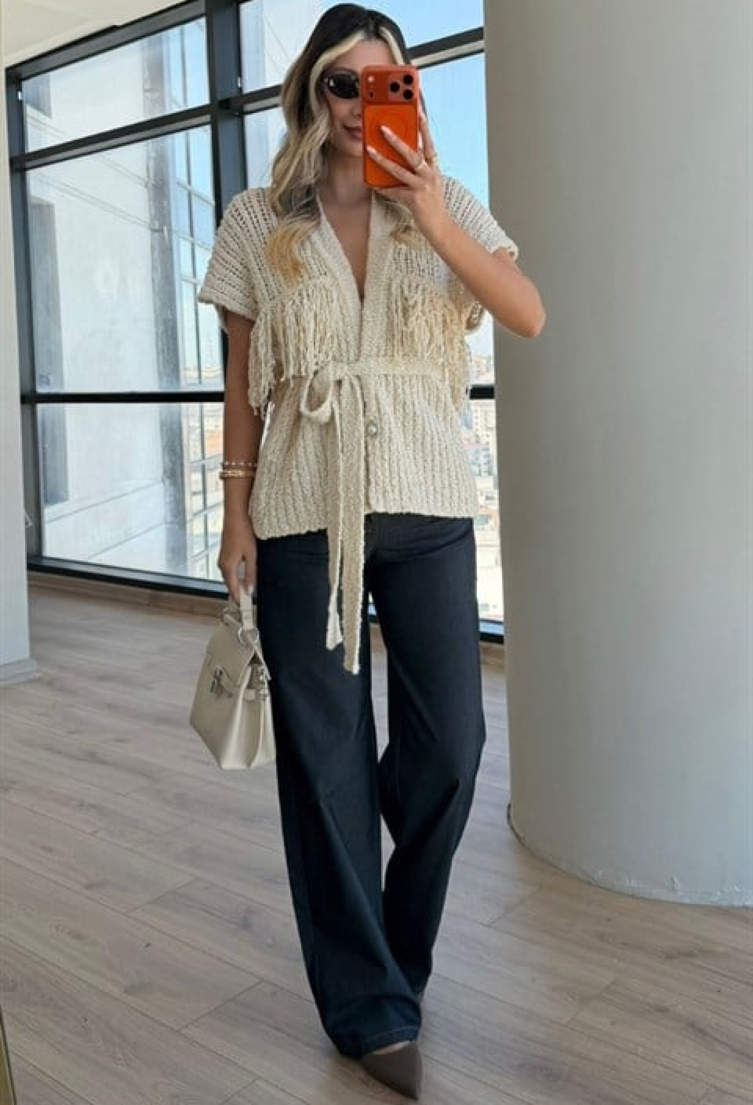 Beige Casual Boho Modest Elegant Vest - Brand: Sobe Istanbul - Women & Kids, Baby Clothes Wholesale - TheBS Women