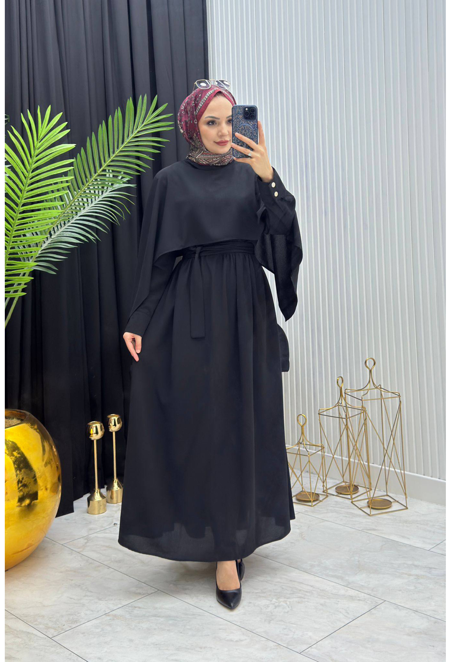 Elegant Ethnic Modest Formal Shift Dress - Brand: Mode Roy - Women & Kids, Baby Clothes Wholesale - TheBS Women