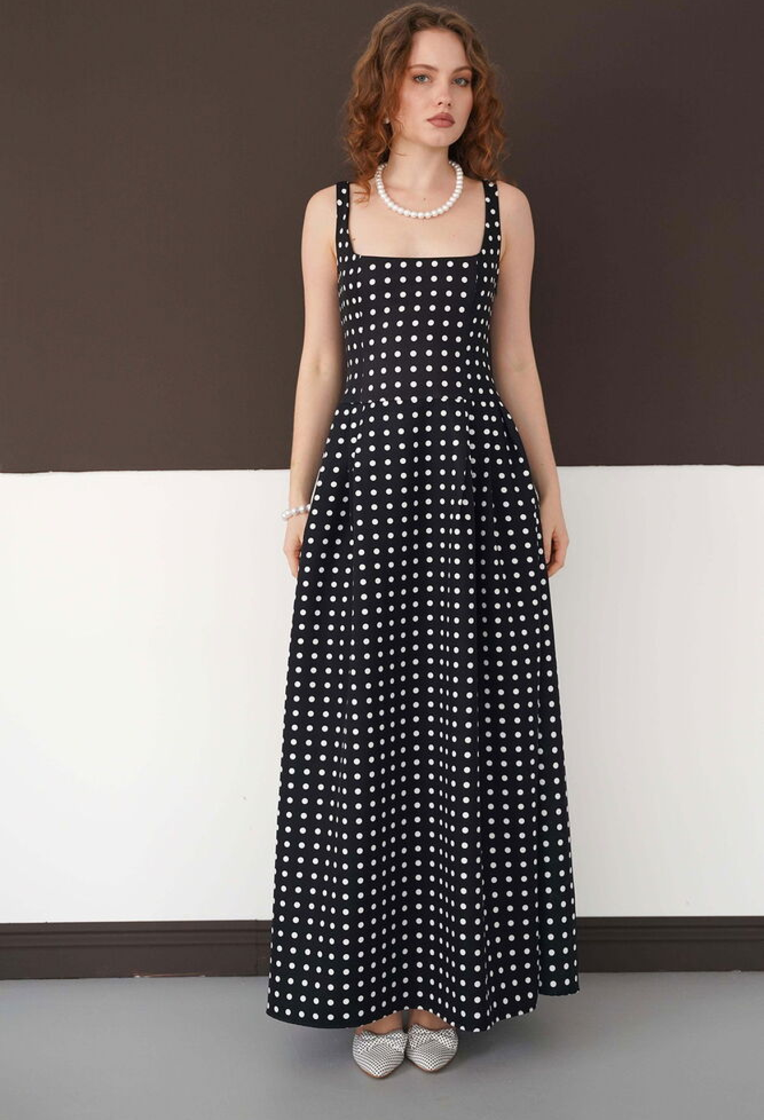 Black Retro Elegant Fit And Flare Dress - Brand: Topshow - Women & Kids, Baby Clothes Wholesale - TheBS Women