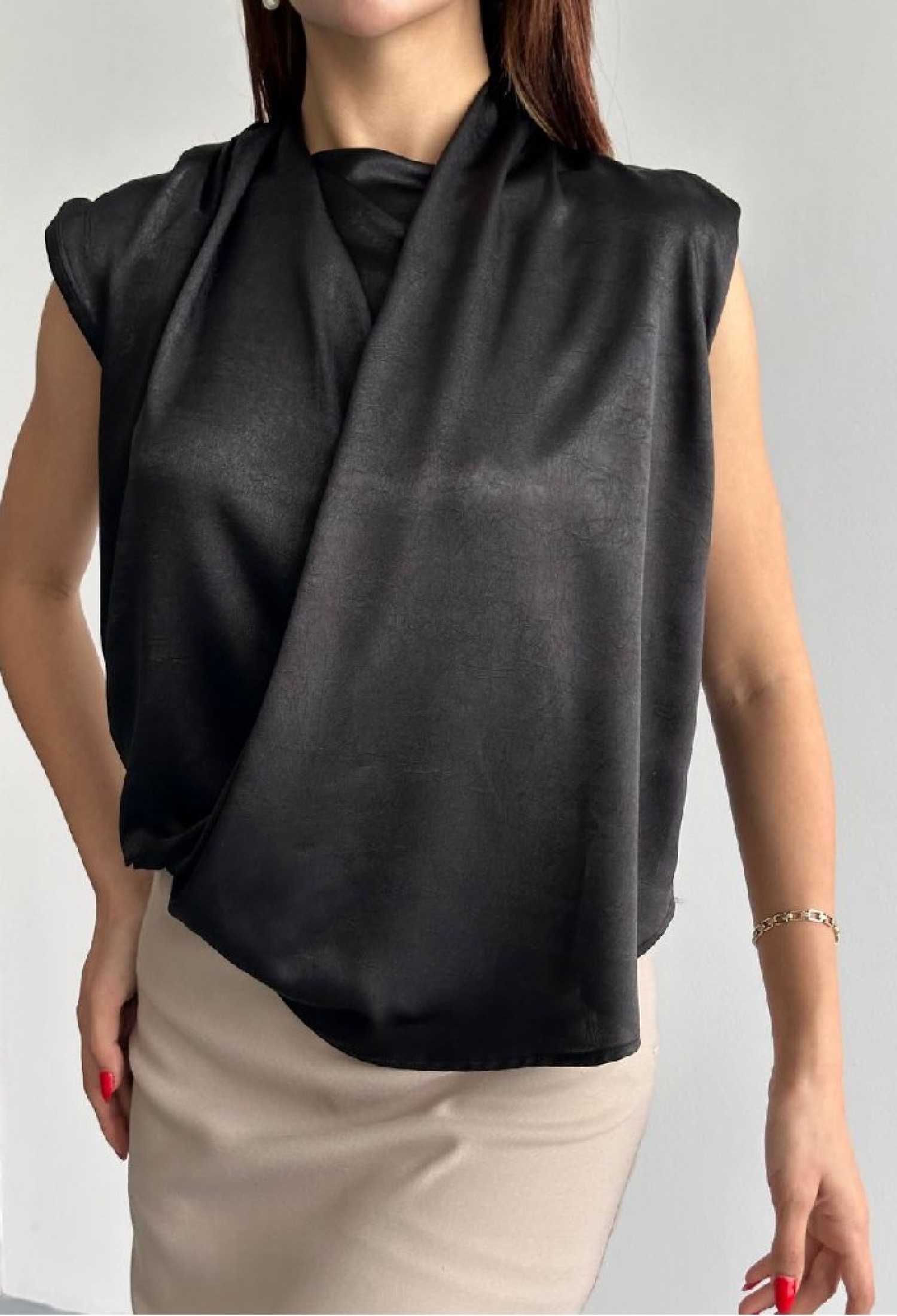 ElegantBlouse With Cap Sleeves - Brand: Mistix - Women & Kids, Baby Clothes Wholesale - TheBS Women