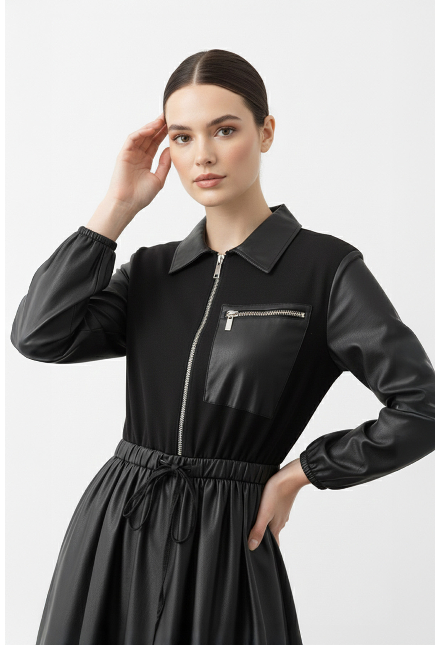 Elegant Fit And Flare Dress - Brand: Puane - Women & Kids, Baby Clothes Wholesale - TheBS Women