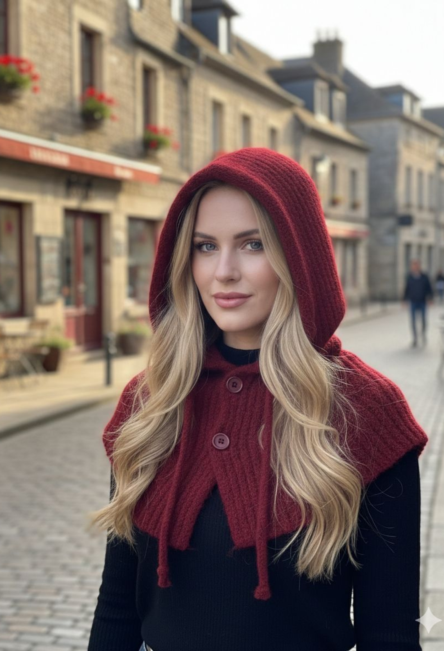 Red Casual Vintage Bonnet - Brand: Axesoire - Women & Kids, Baby Clothes Wholesale - TheBS Women