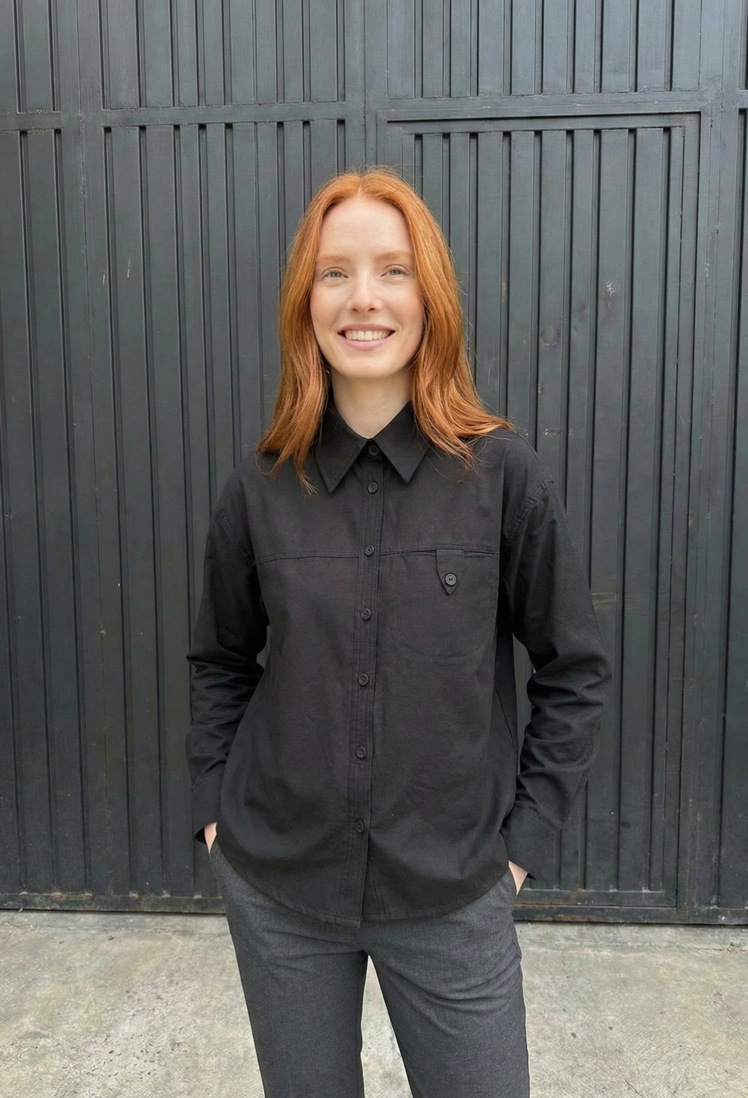 Shirt - Casual Formal Elegant Buttoned Long Sleeve - Brand: My Fashion - Women & Kids, Baby Clothes Wholesale - TheBS Women