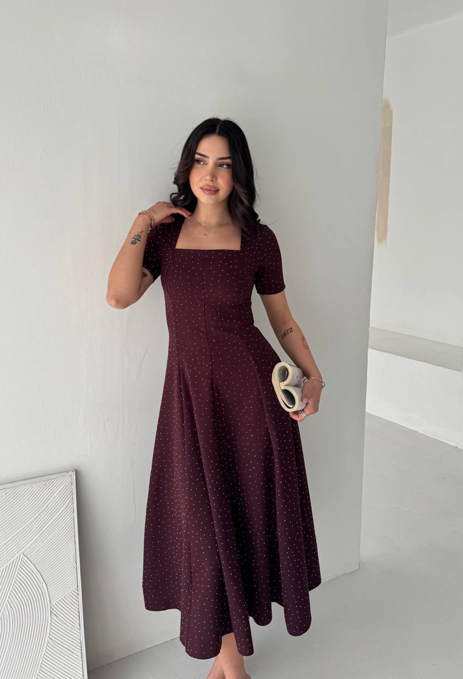 ElegantFit And Flare Dress - Brand: Mode Roy - Women & Kids, Baby Clothes Wholesale - TheBS Women