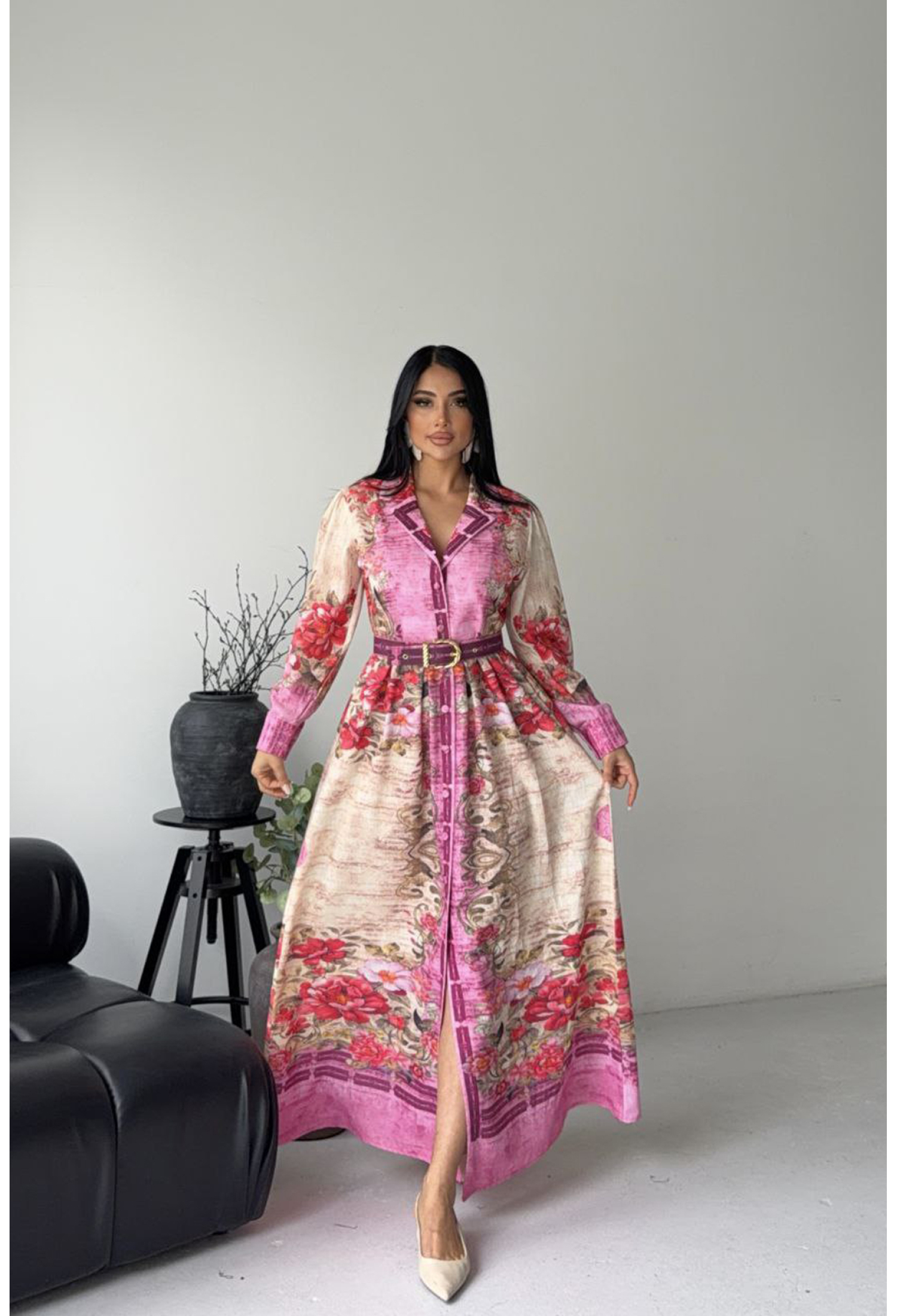 Elegant Formal Vintage Dress - Brand: Mode Roy - Women & Kids, Baby Clothes Wholesale - TheBS Women