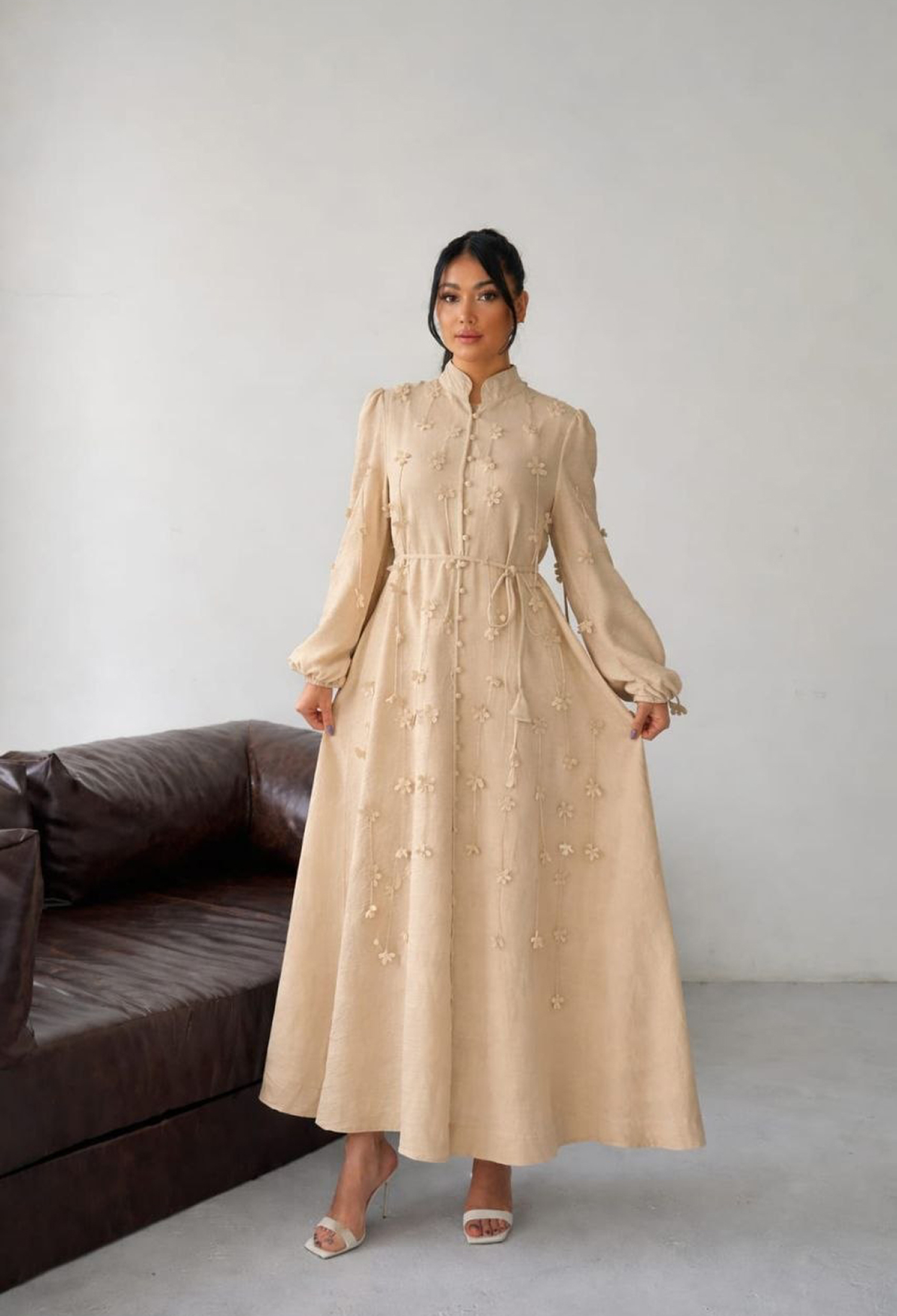 Modest Elegant Formal A-Line Dress - Brand: Mode Roy - Women & Kids, Baby Clothes Wholesale - TheBS Women