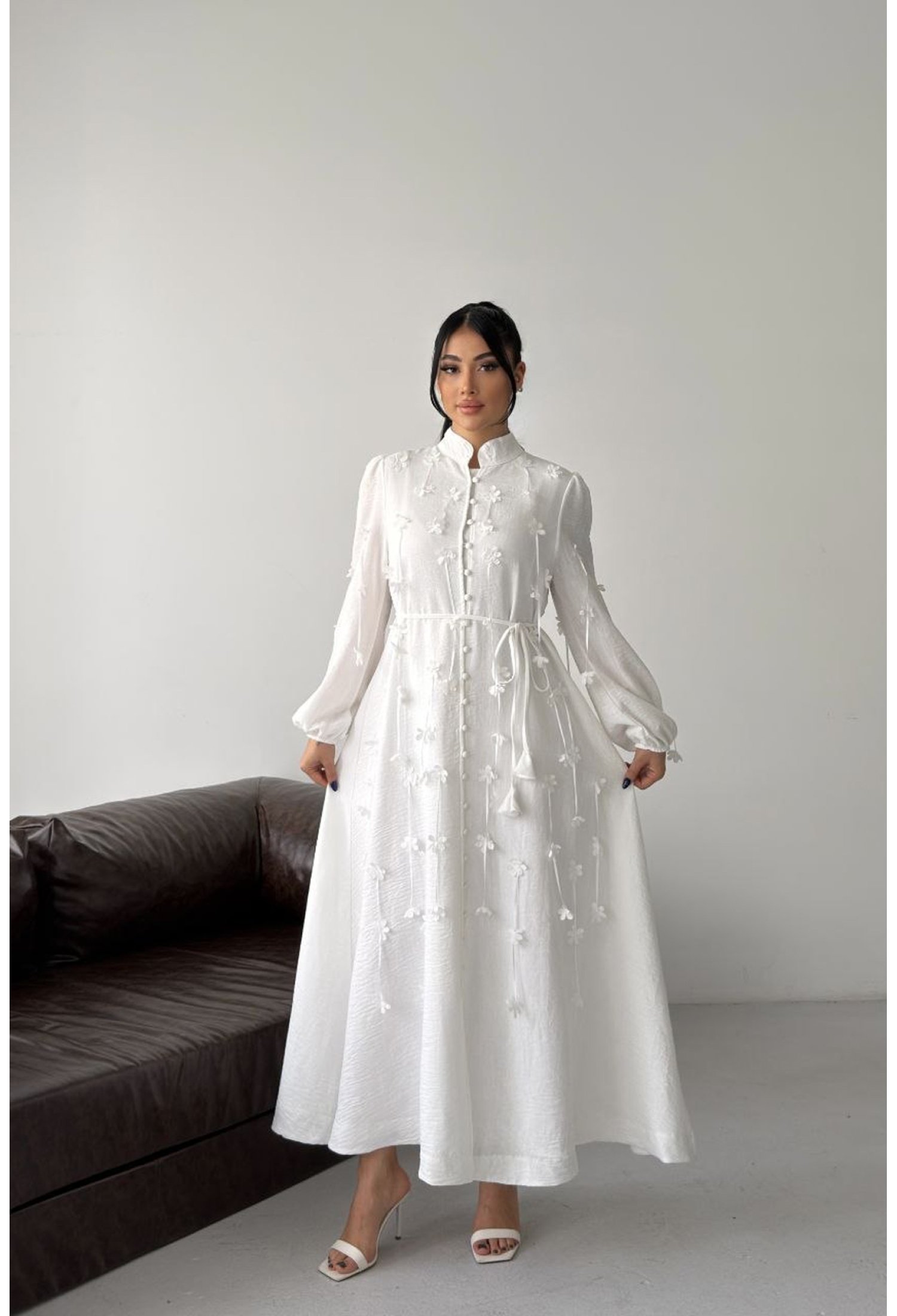 Elegant Fit And Flare Dress - Brand: Mode Roy - Women & Kids, Baby Clothes Wholesale - TheBS Women